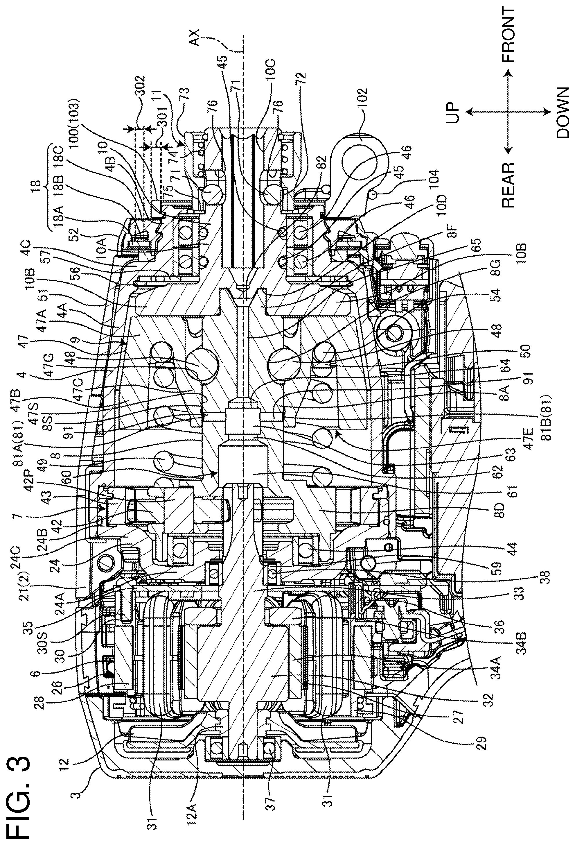 Patent US12304032 Figure 3 – Impact tool
