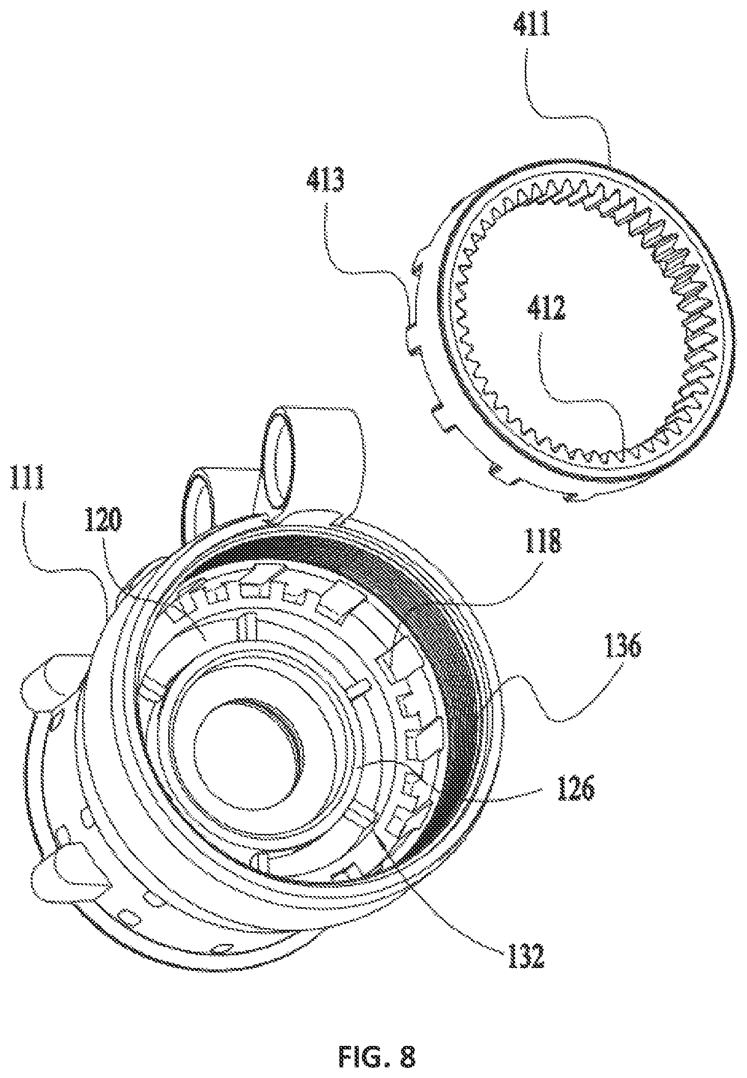 Patent US12304033 Figure 8 – Handheld power tool