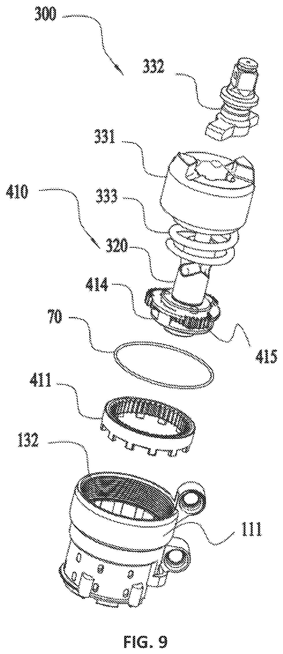 Patent US12304033 Figure 9 – Handheld power tool