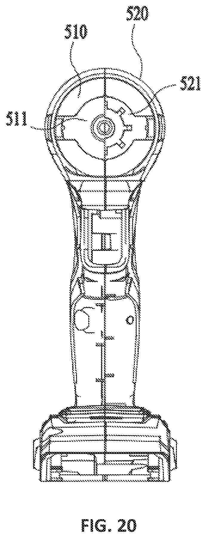Patent US12304033 Figure 19 – Handheld power tool