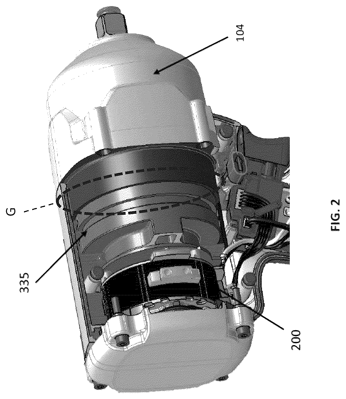 Patent US12304035 Figure 2 – Power tool