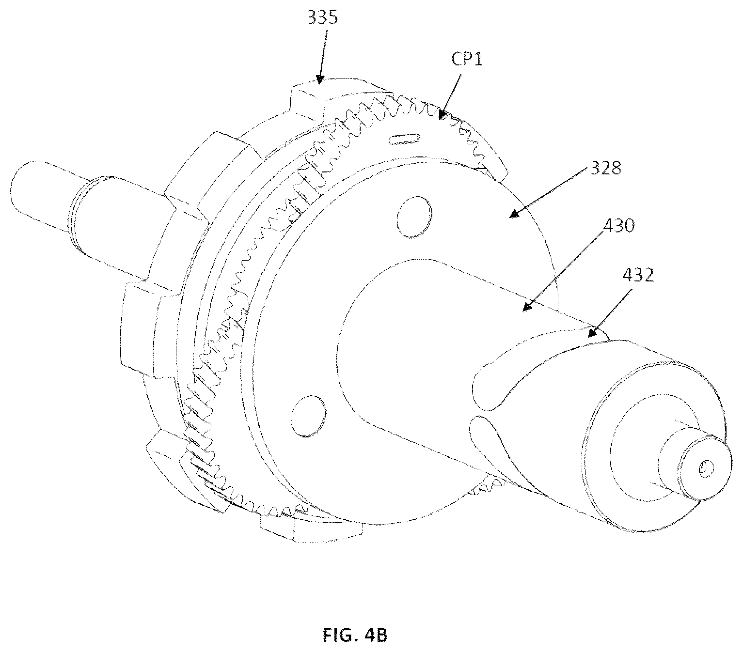Patent US12304035 Figure 5 – Power tool