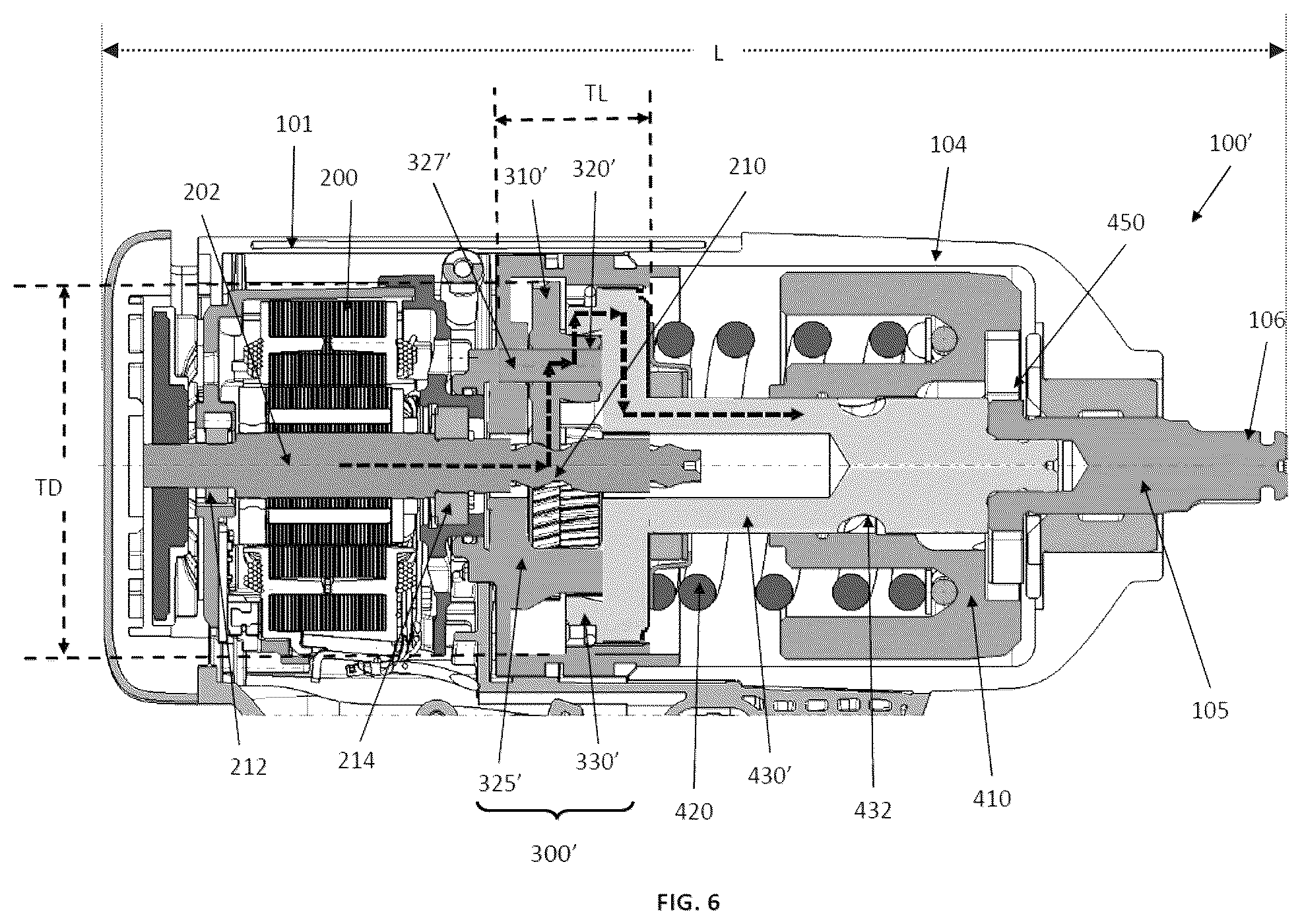 Patent US12304035 Figure 8 – Power tool