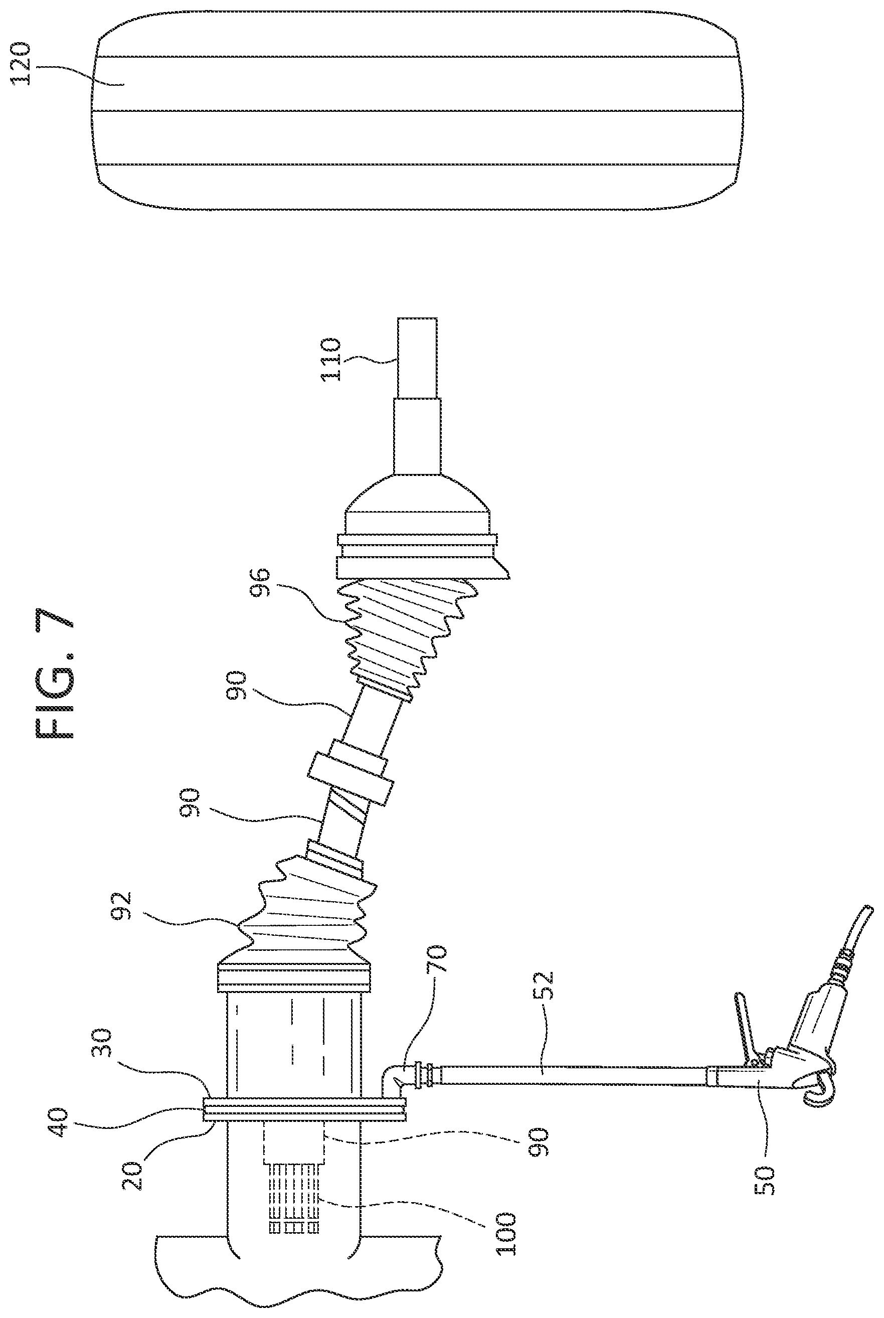 Patent US12304039 Figure 4 – Axle removal tool and method