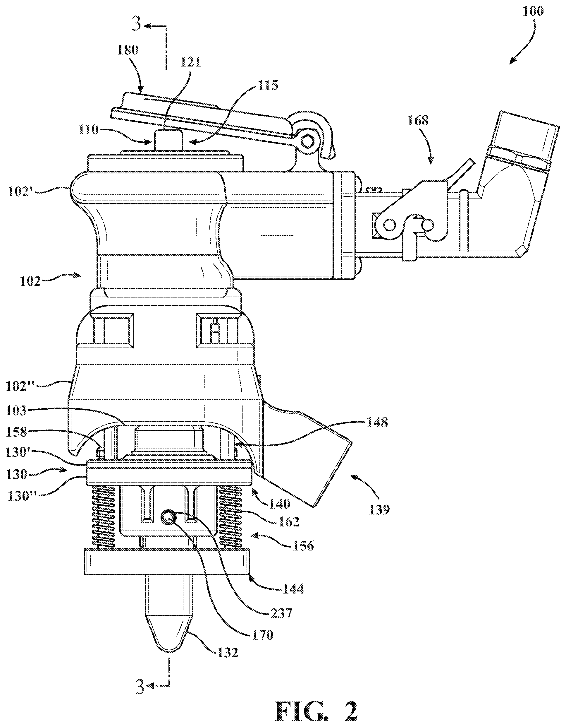 Patent US12304041 Figure 2 – Retainer installation tool