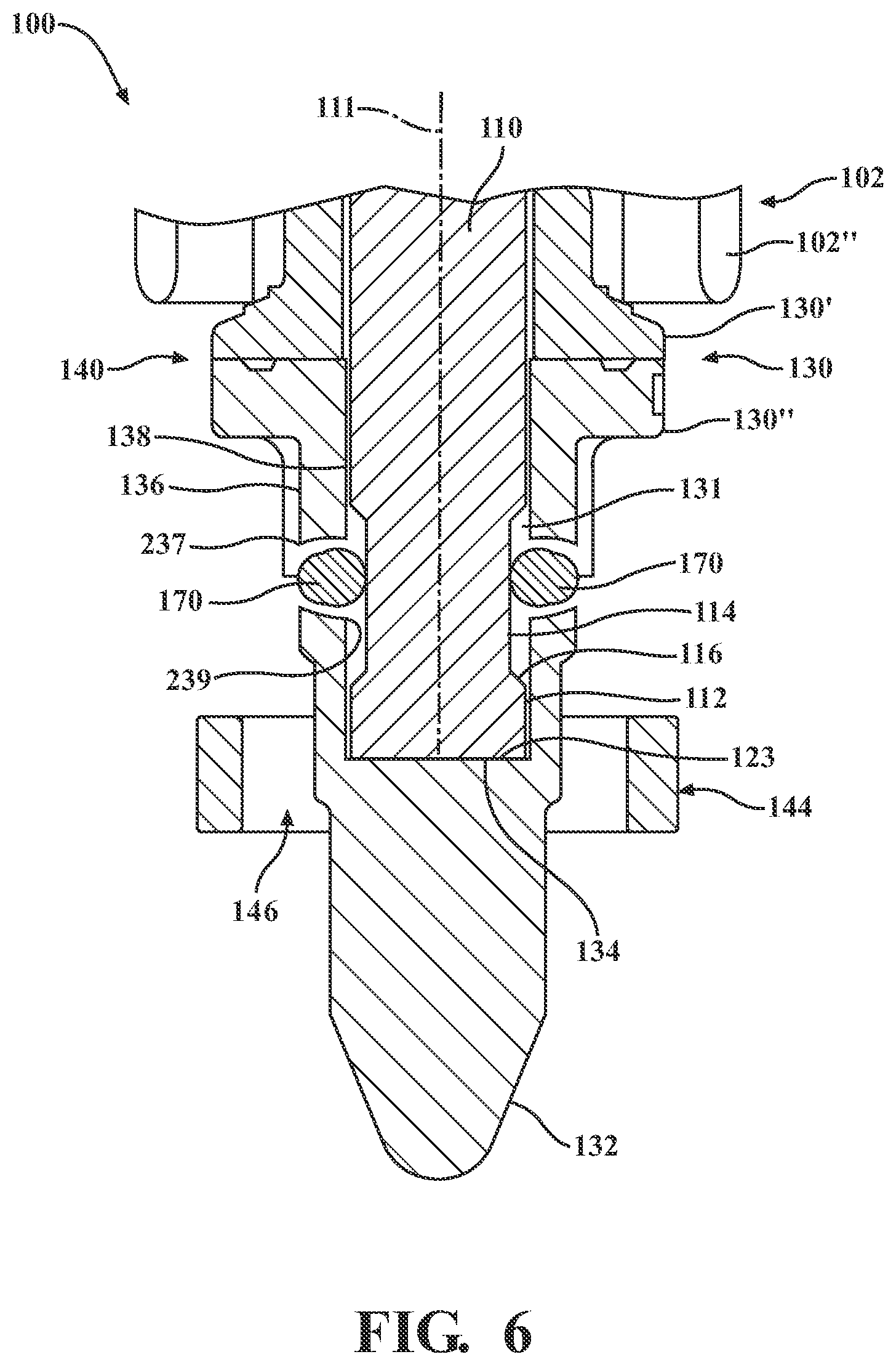 Patent US12304041 Figure 6 – Retainer installation tool