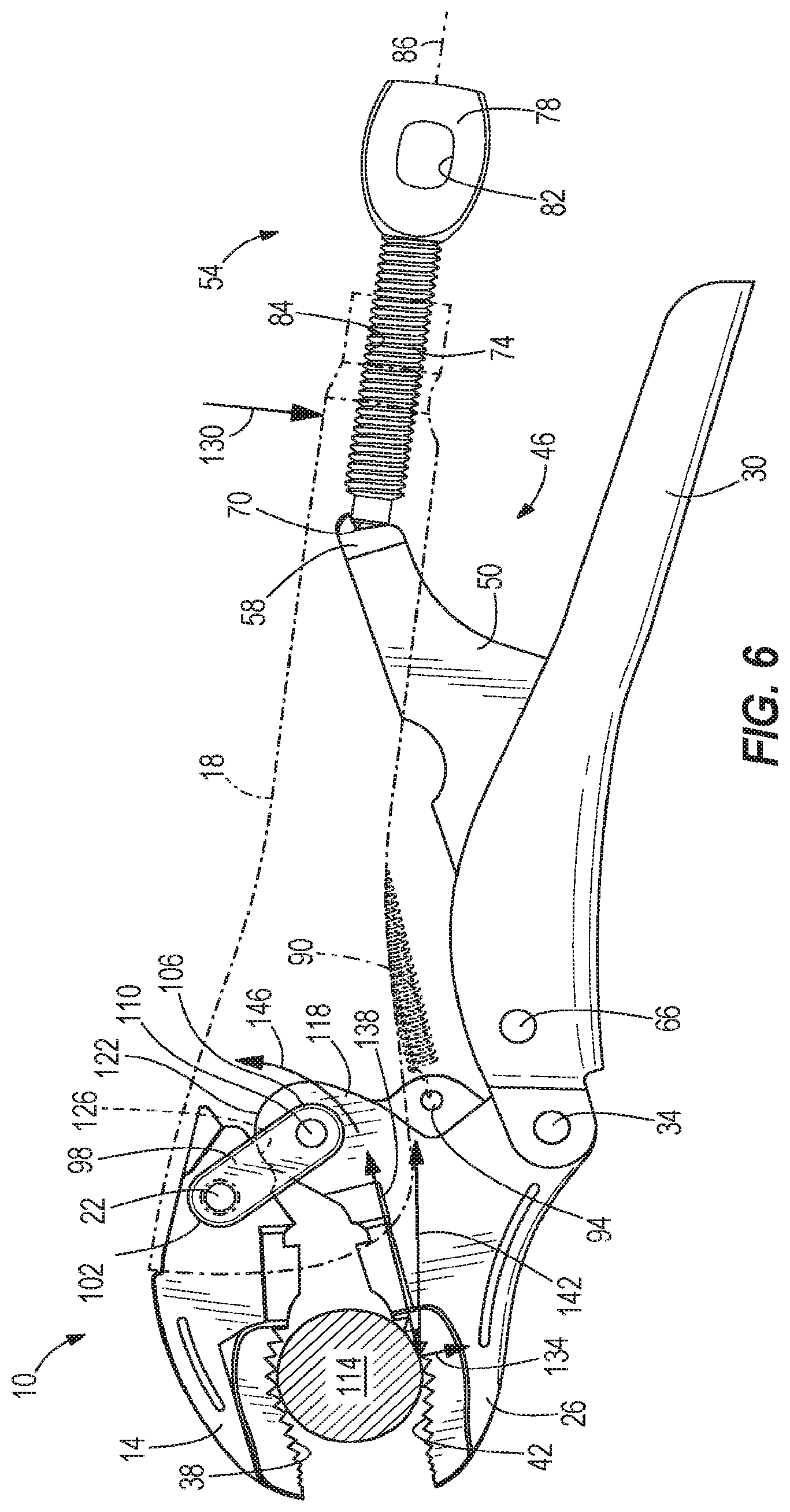 Patent US12304043 Figure 6 – Locking pliers