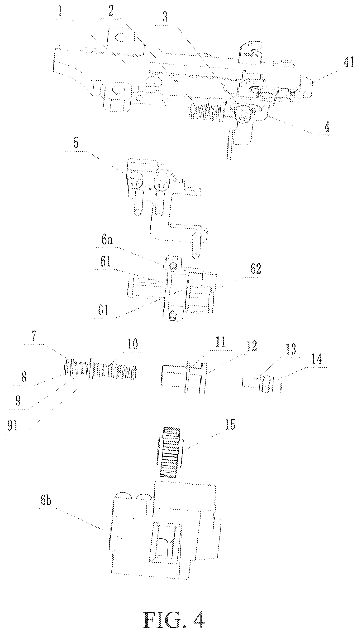 Patent US12304047 Figure 4 – Safety frame travel adjustment device for nail gun