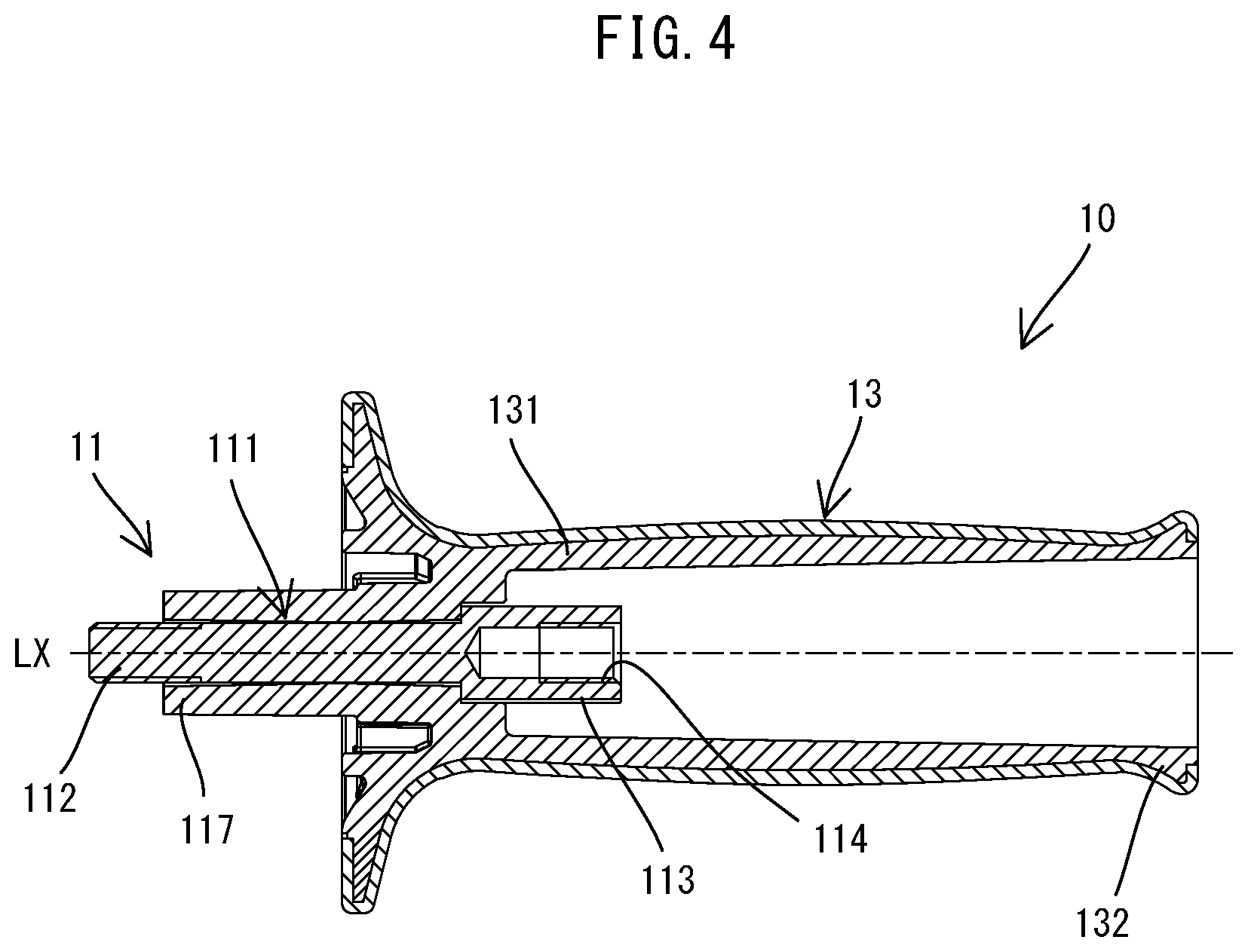 Patent US12304048 Figure 4 – Handle for use with power tool