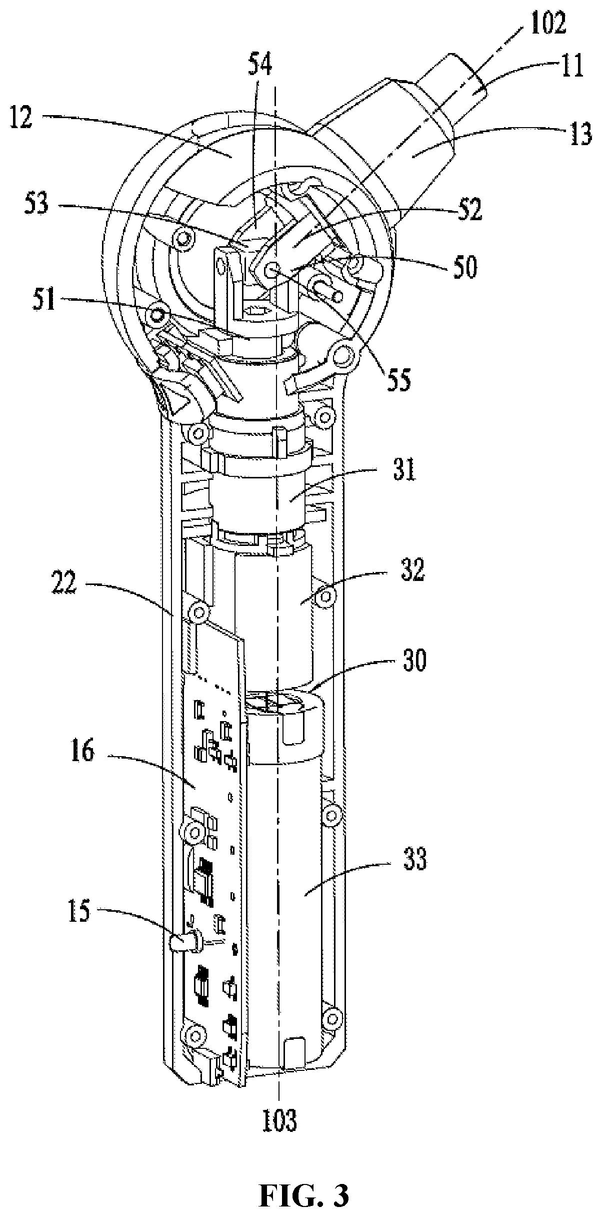 Patent US12304051 Figure 3 – Power tool