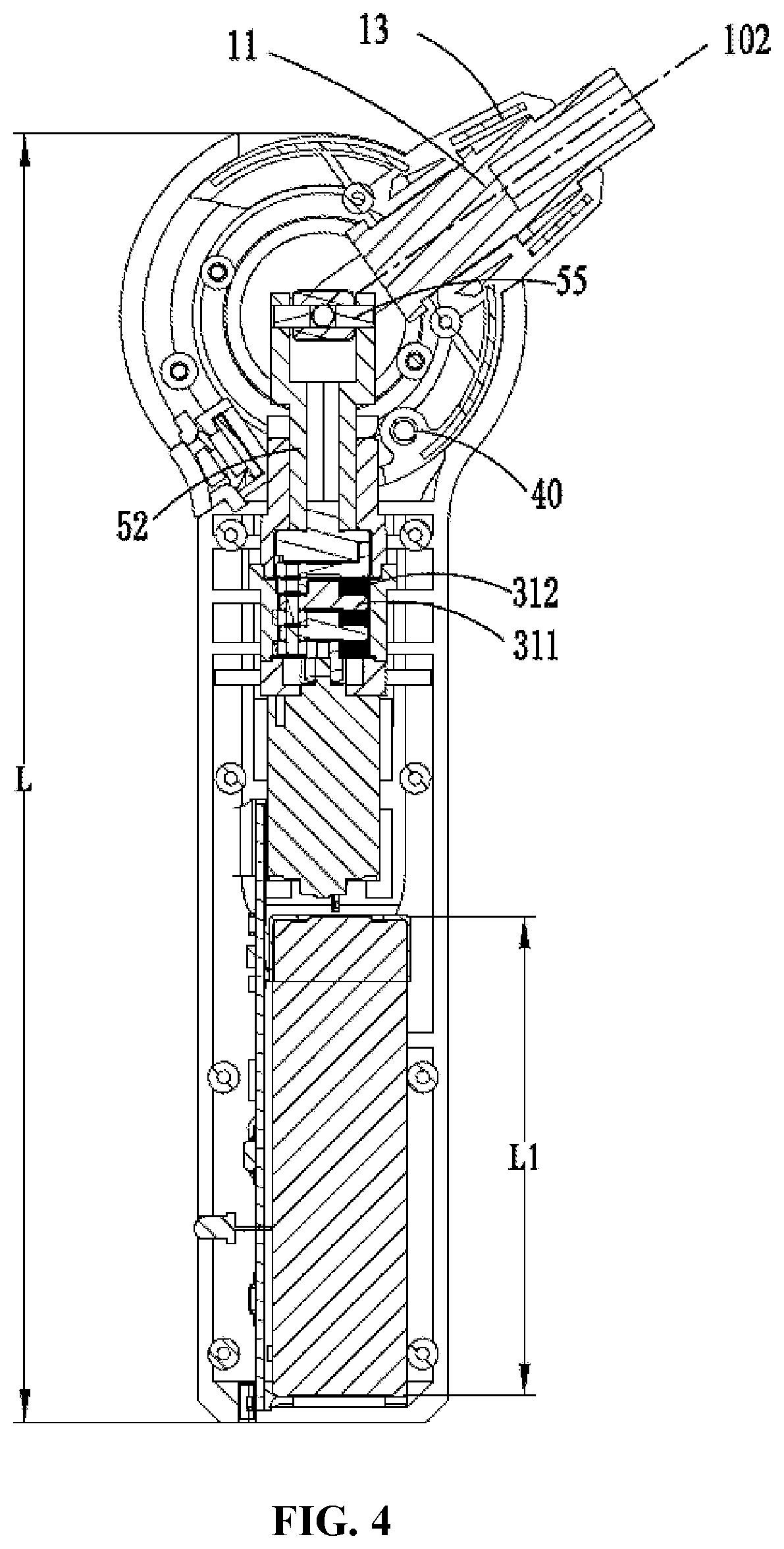 Patent US12304051 Figure 4 – Power tool