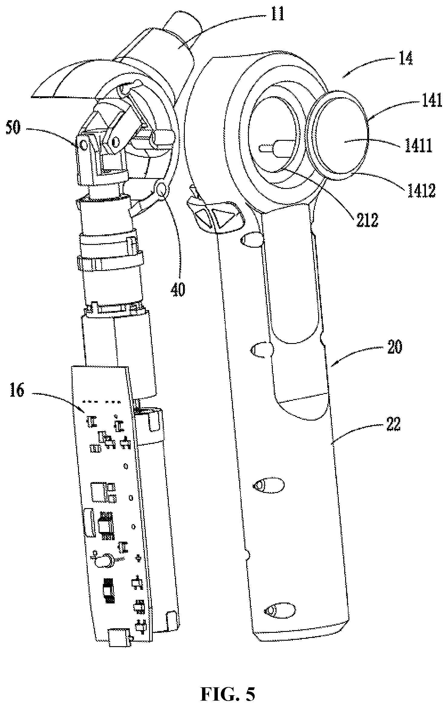 Patent US12304051 Figure 5 – Power tool
