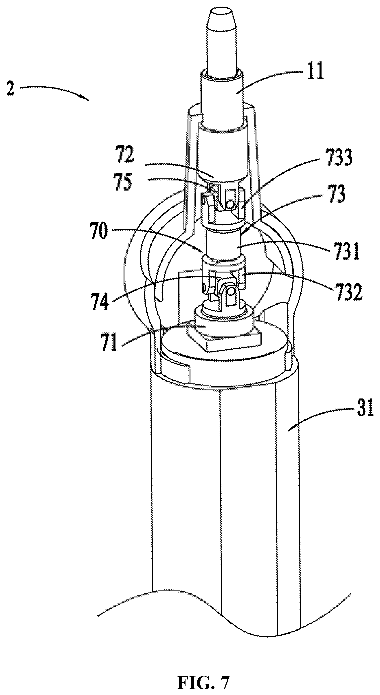 Patent US12304051 Figure 7 – Power tool