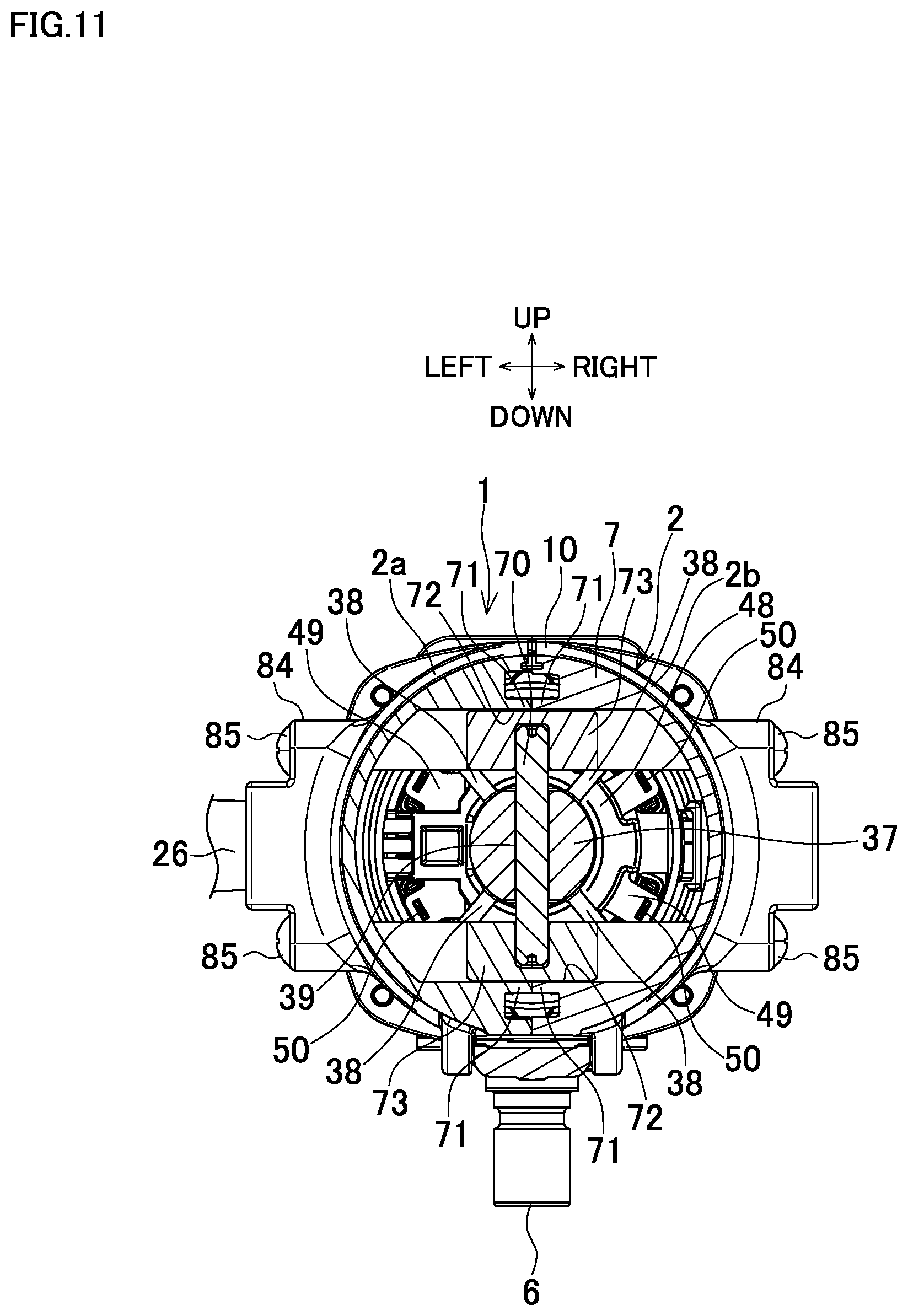 Patent US12304052 Figure 11 – Electric power tool
