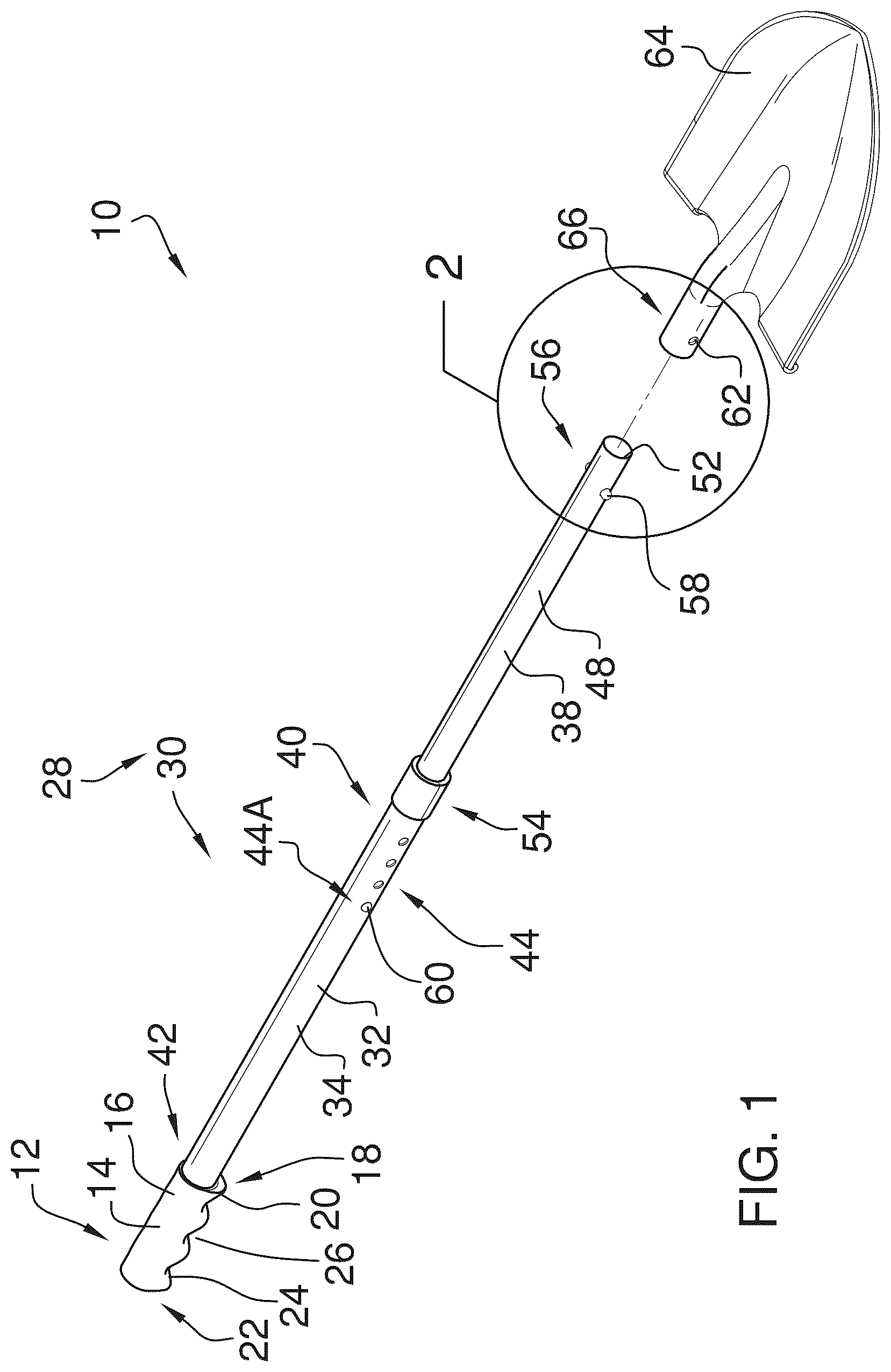 Patent US12304053 Figure 1 – Multipurpose utility attachment device