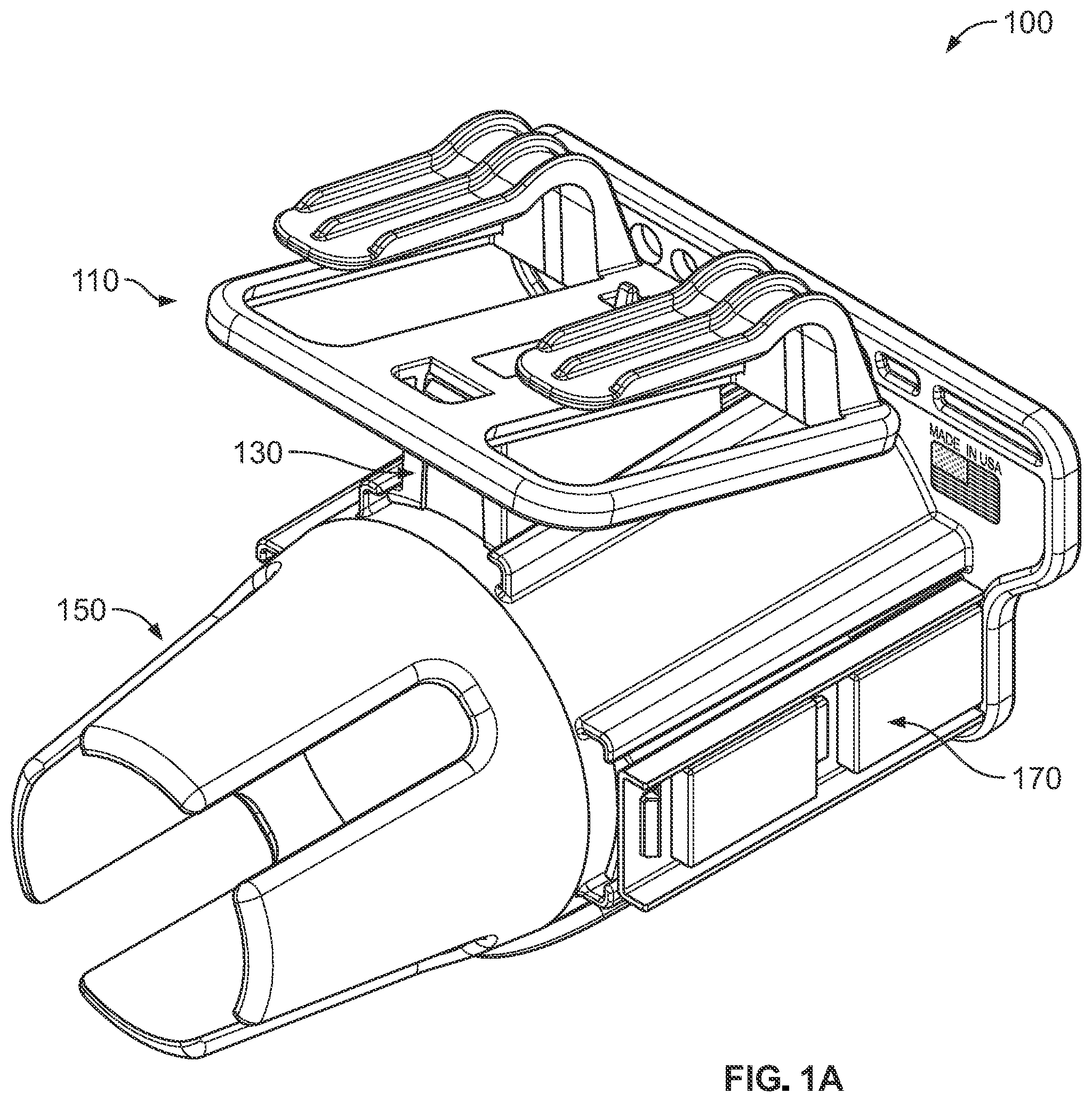Patent US12304054 Figure 1 – Tool holder