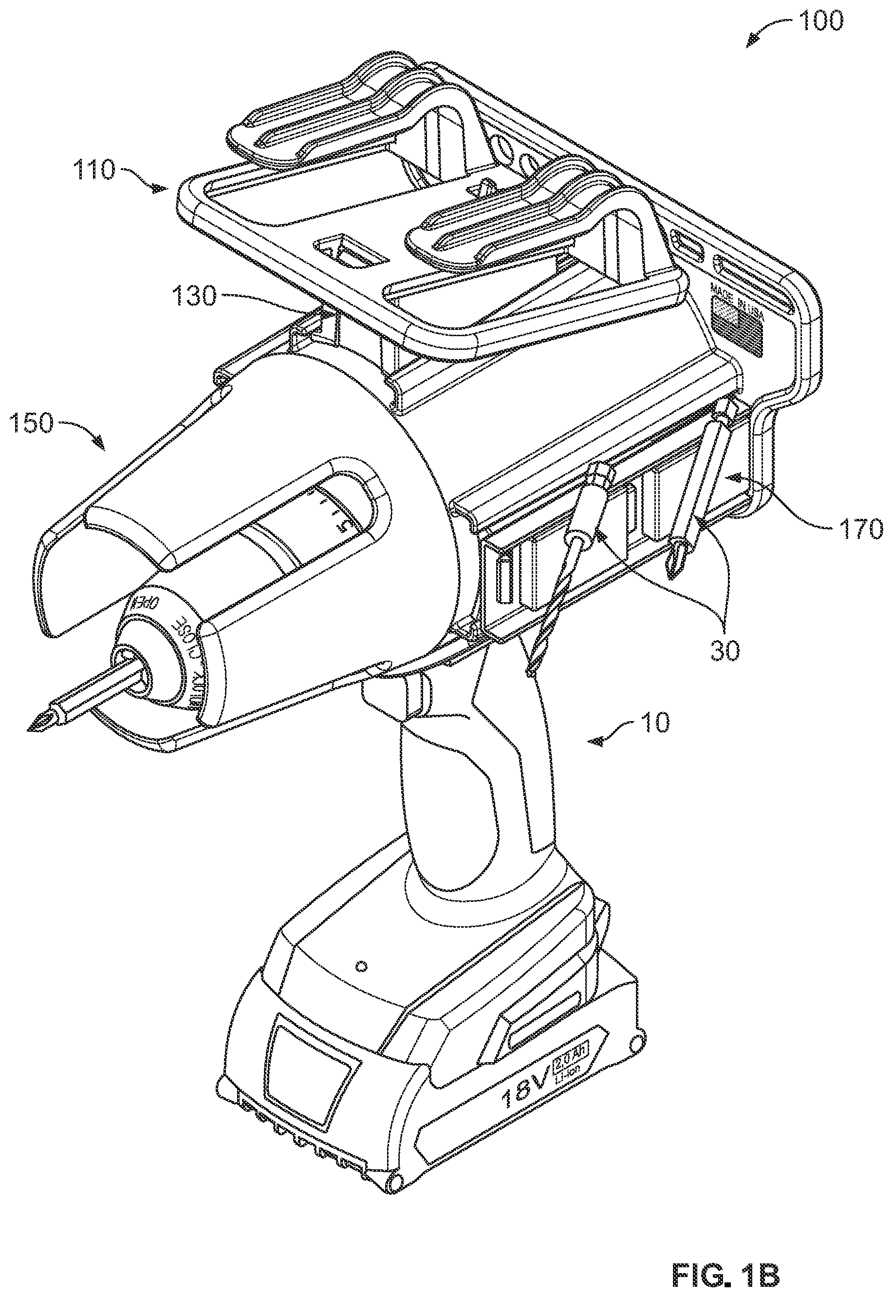 Patent US12304054 Figure 2 – Tool holder