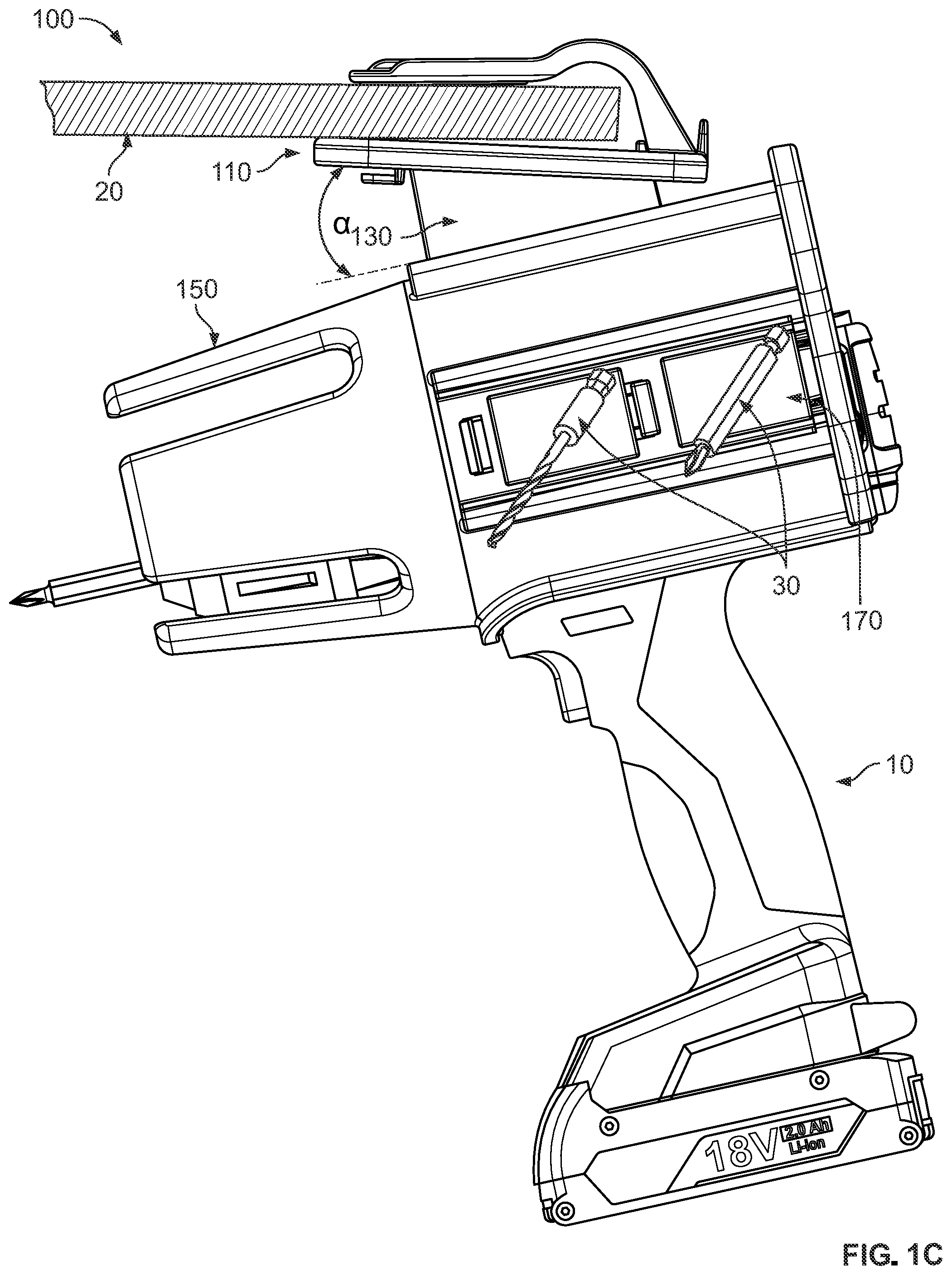 Patent US12304054 Figure 3 – Tool holder