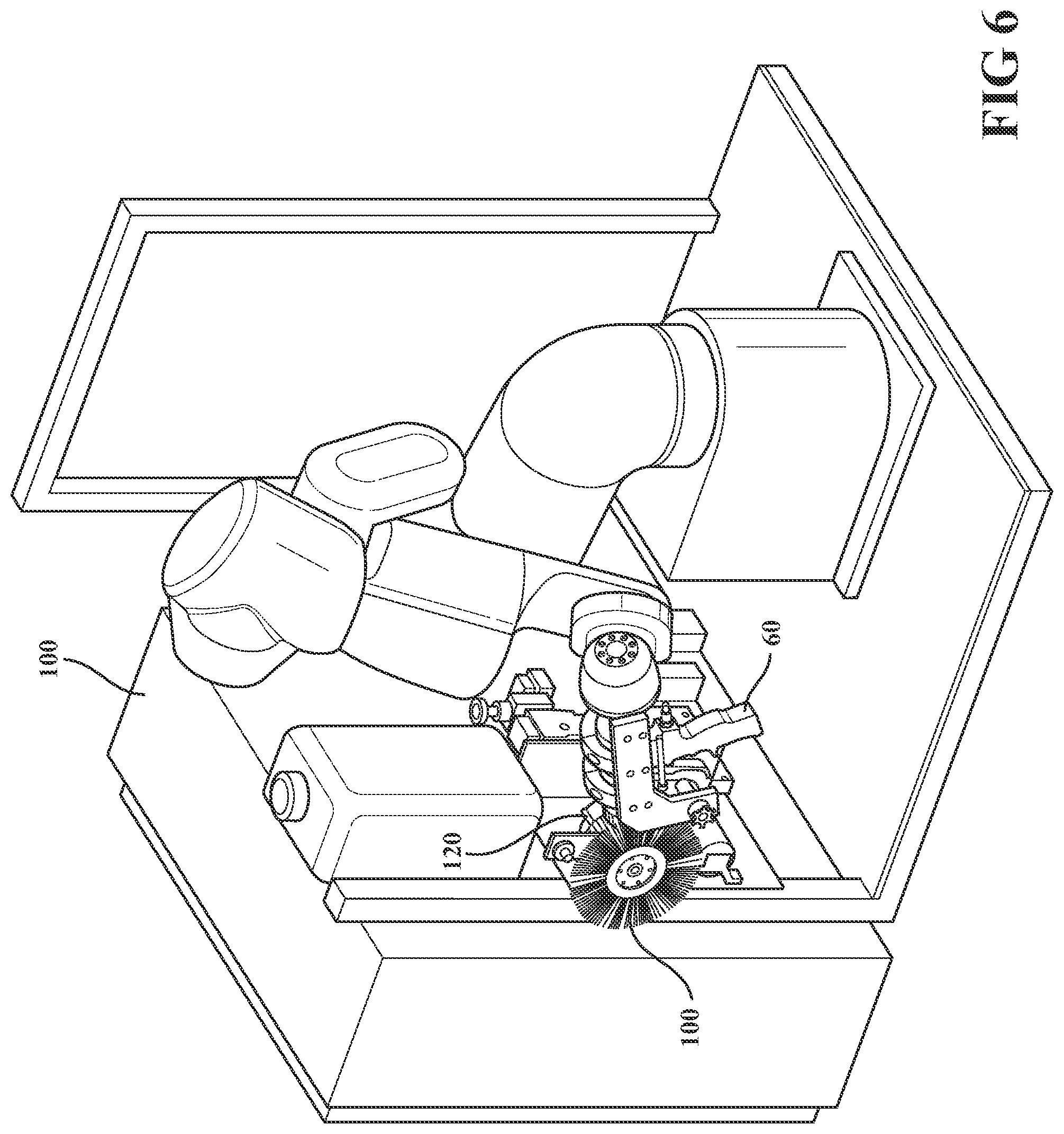 Patent US12304055 Figure 6 – Remote spray foam system for polyurethane insulation foam