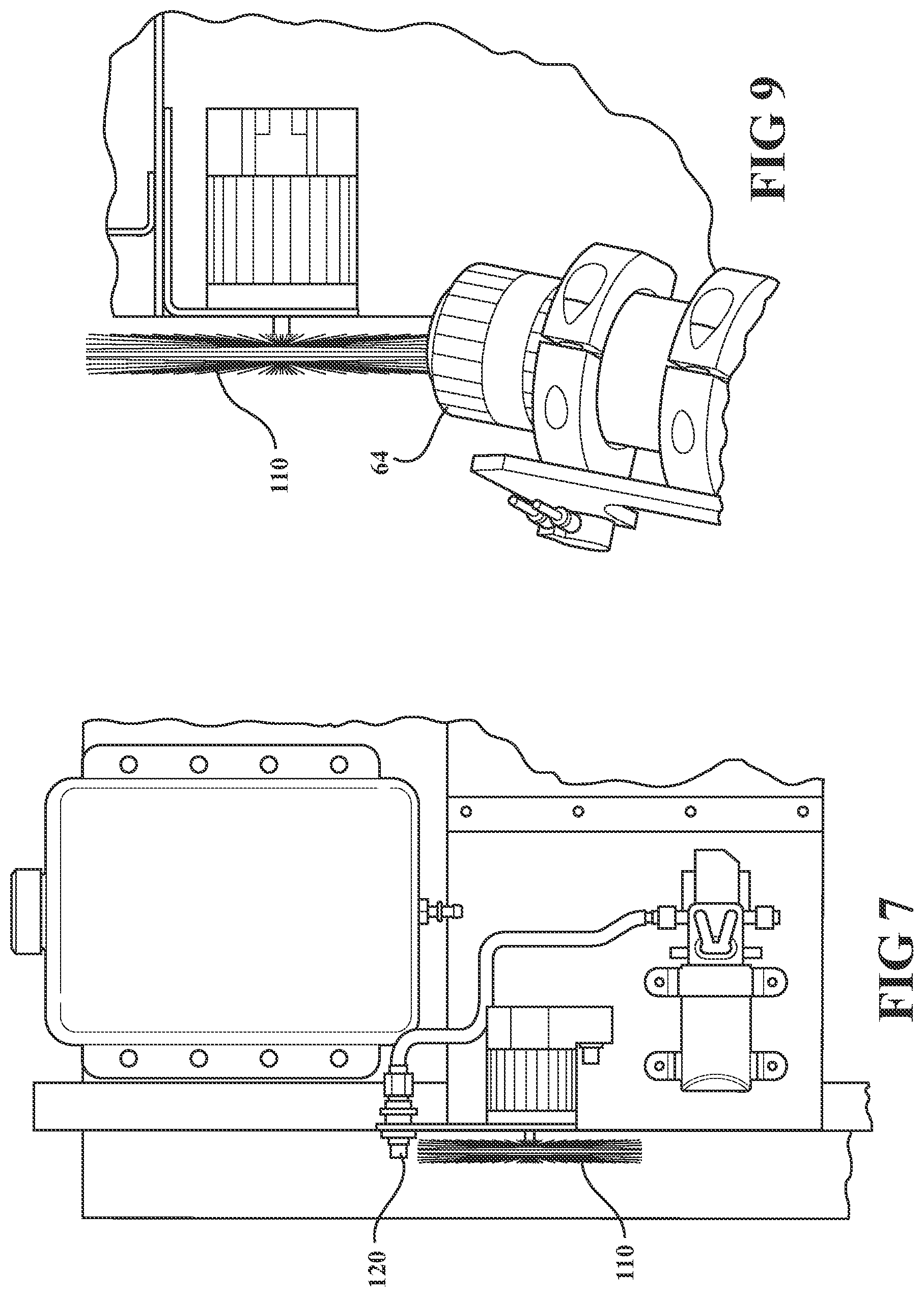 Patent US12304055 Figure 7 – Remote spray foam system for polyurethane insulation foam