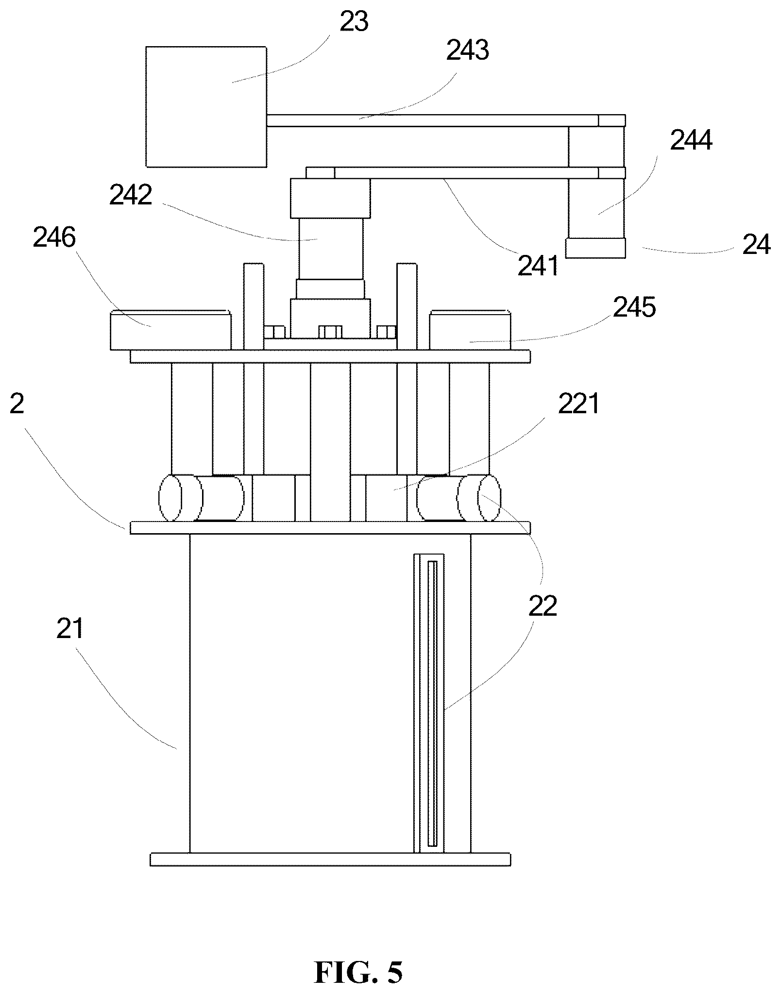 Patent US12304056 Figure 5 – Internal inspection robot