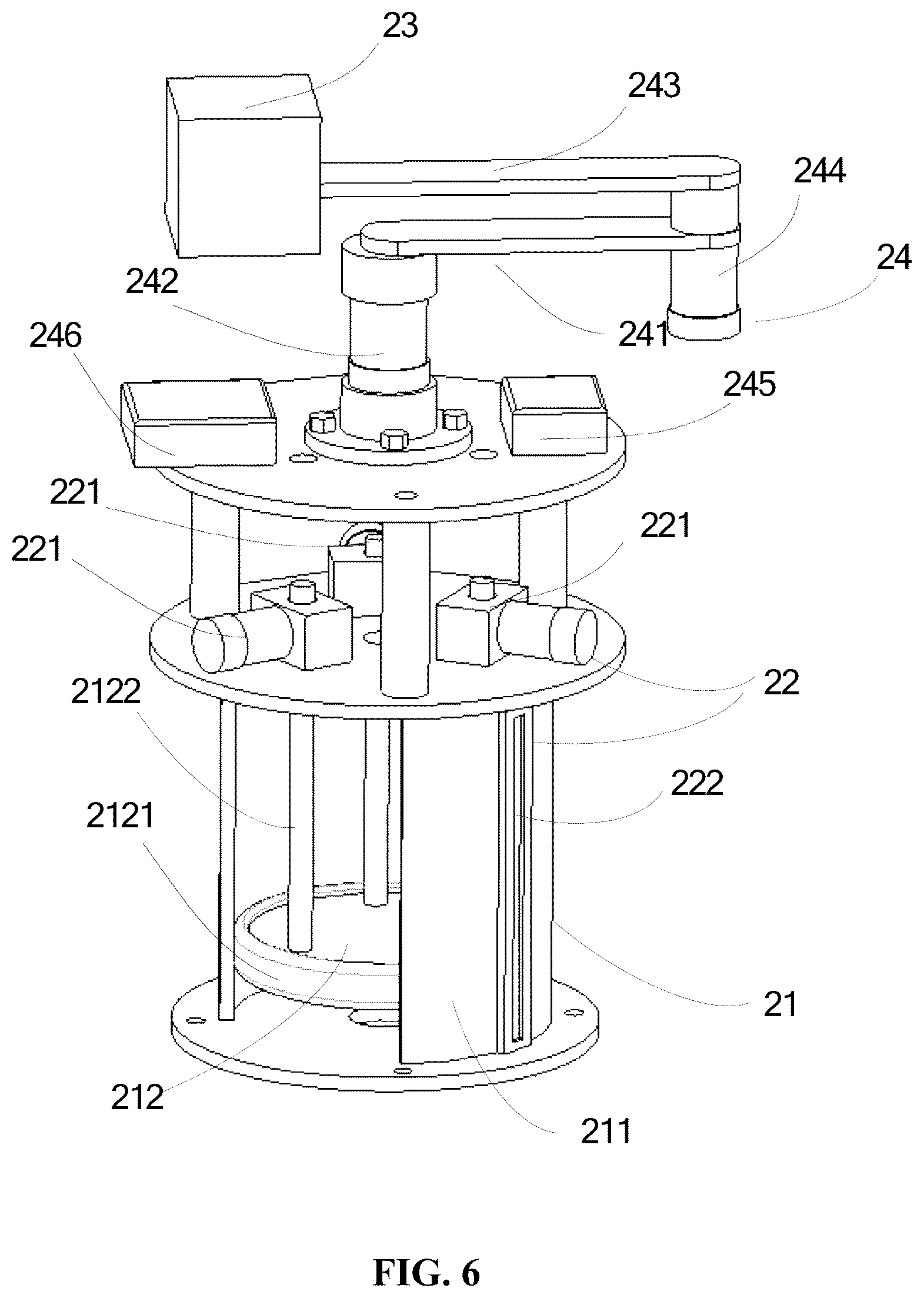 Patent US12304056 Figure 6 – Internal inspection robot