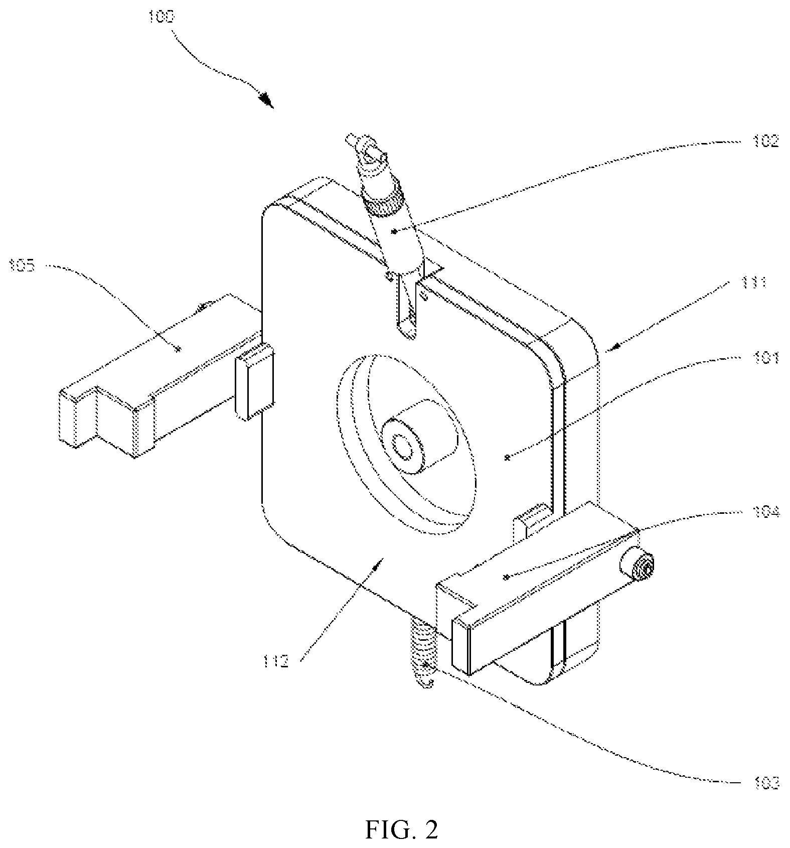 Patent US12304059 Figure 2 – Grasping device, robot grasping jaw and robot