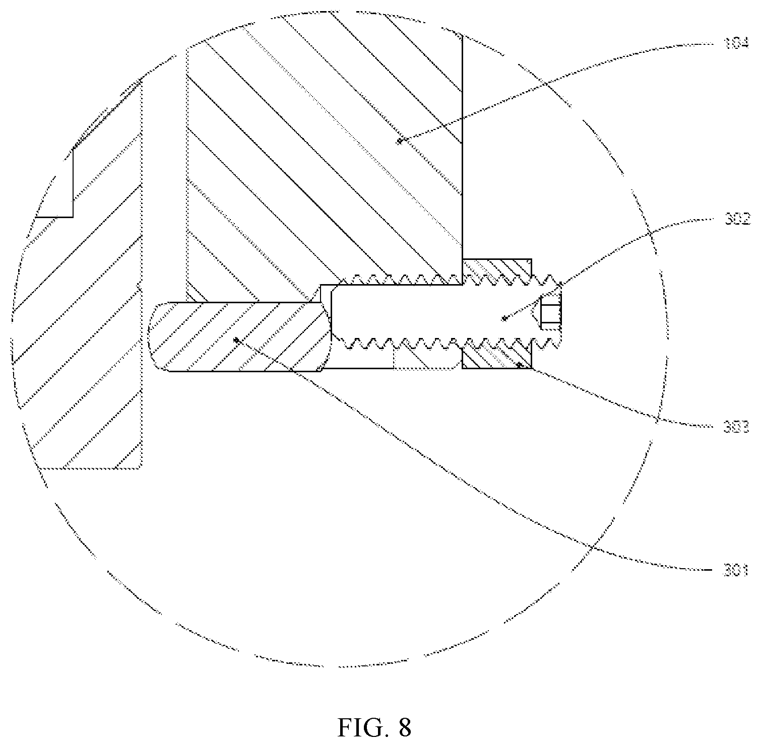 Patent US12304059 Figure 8 – Grasping device, robot grasping jaw and robot
