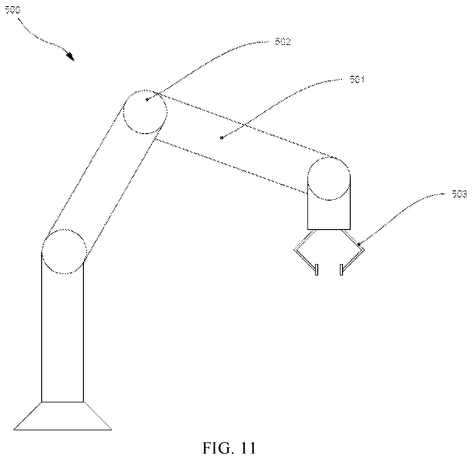 Patent US12304059 Figure 11 – Grasping device, robot grasping jaw and robot