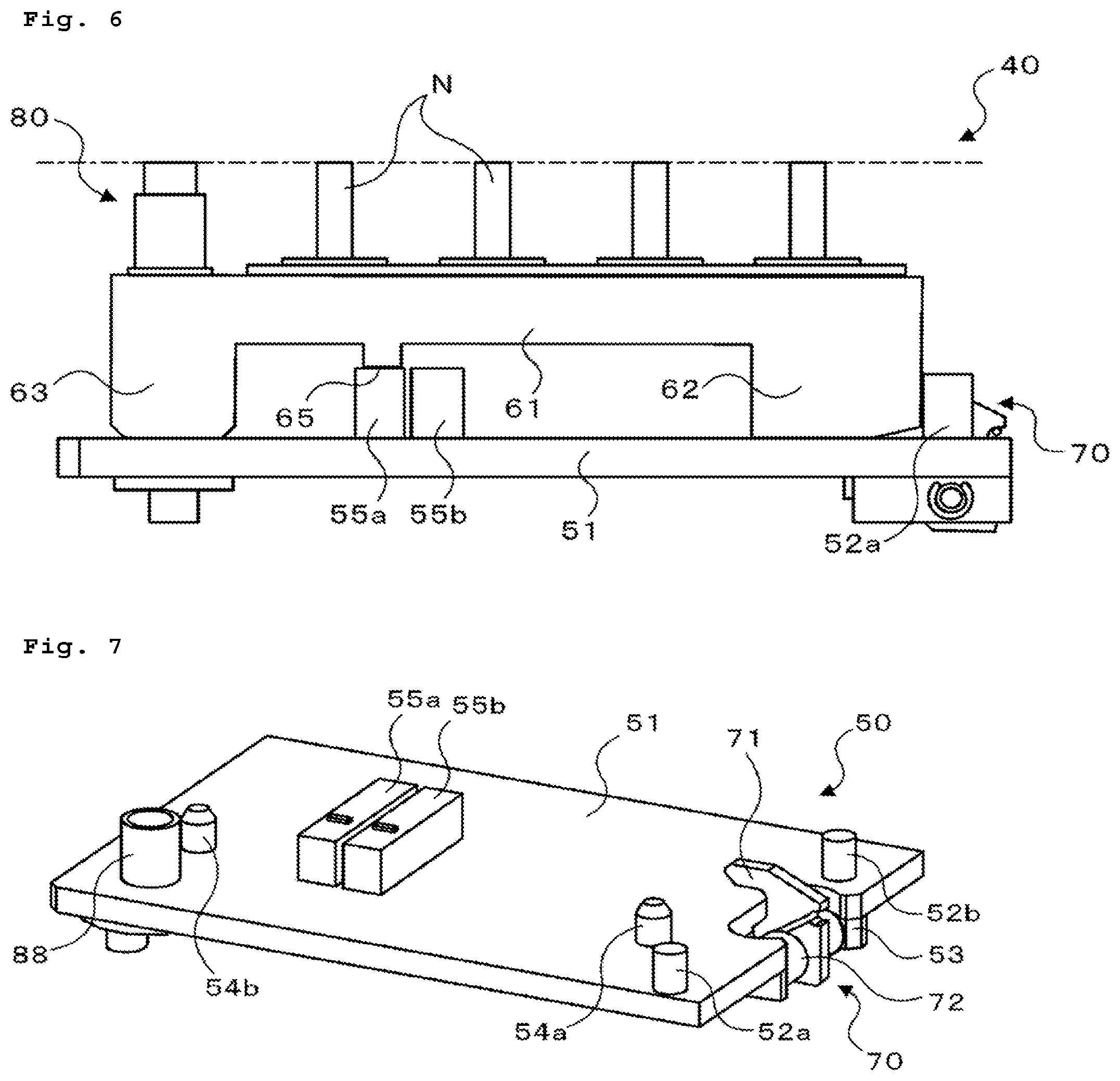 Patent US12304060 Figure 5 – Nozzle replacement table unit