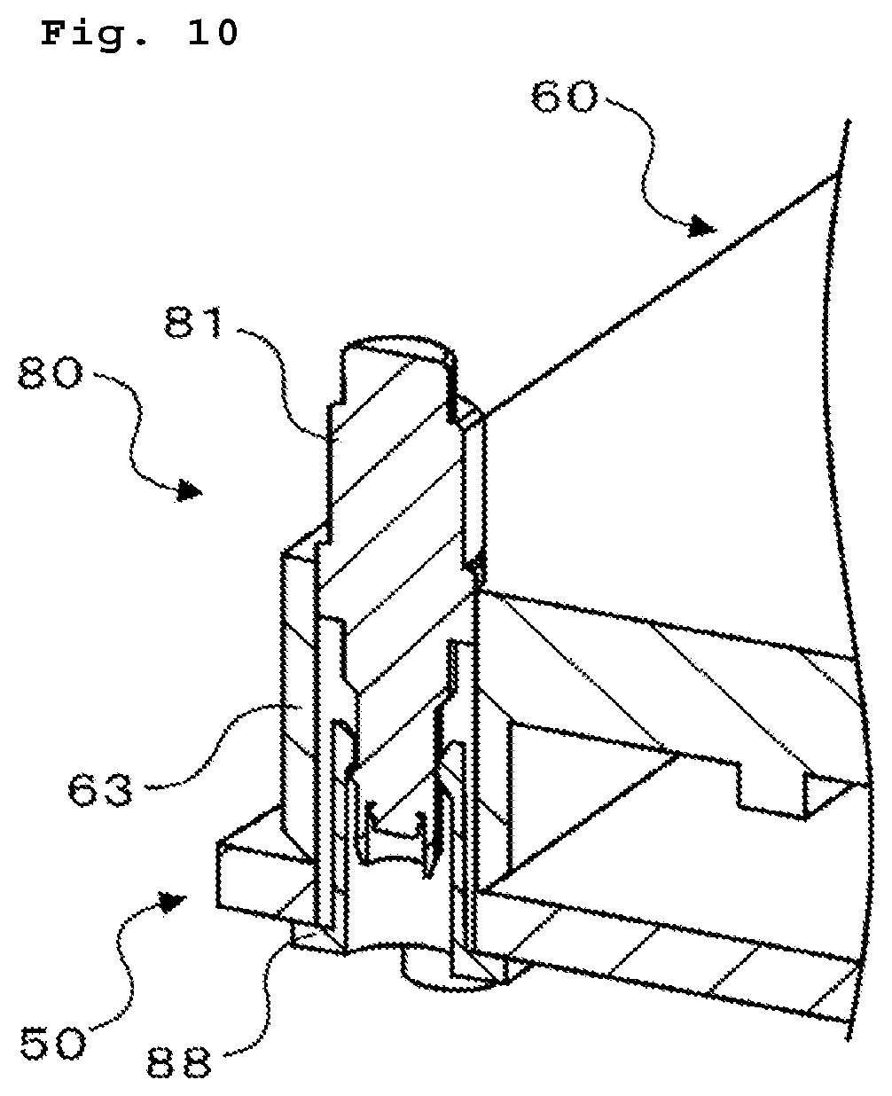 Patent US12304060 Figure 7 – Nozzle replacement table unit
