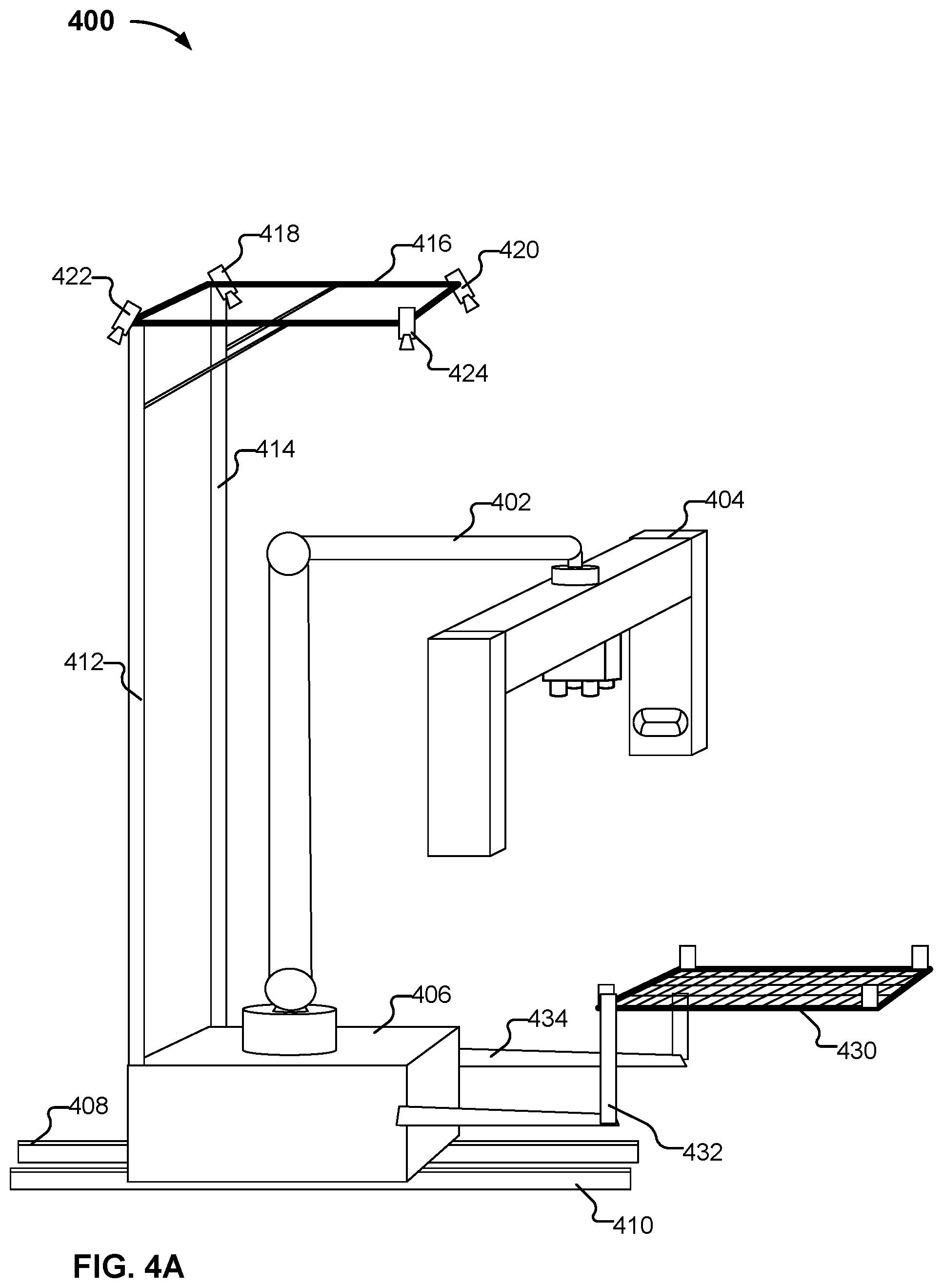 Patent US12304074 Figure 7 – Robot carriage tray table