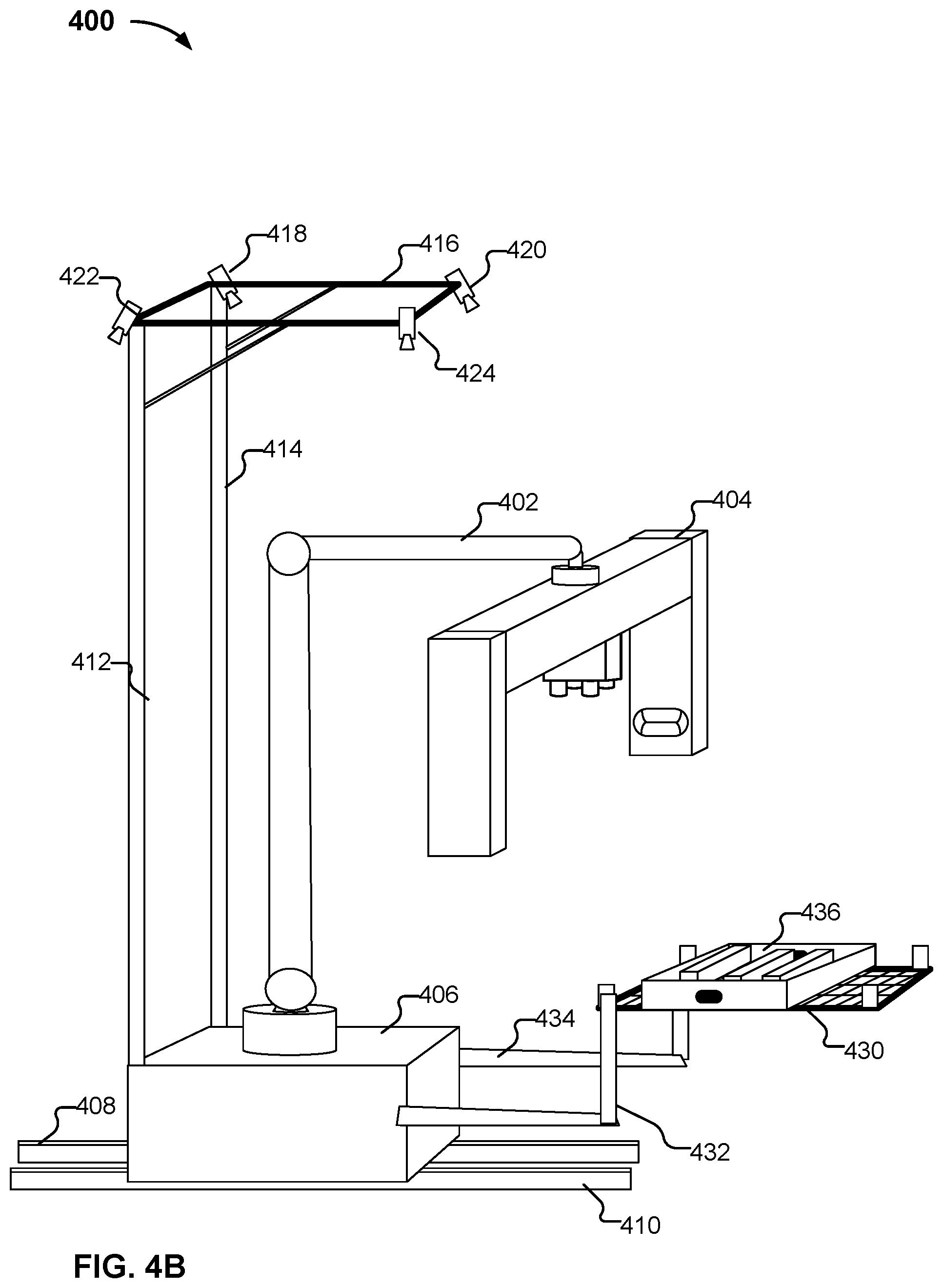 Patent US12304074 Figure 8 – Robot carriage tray table