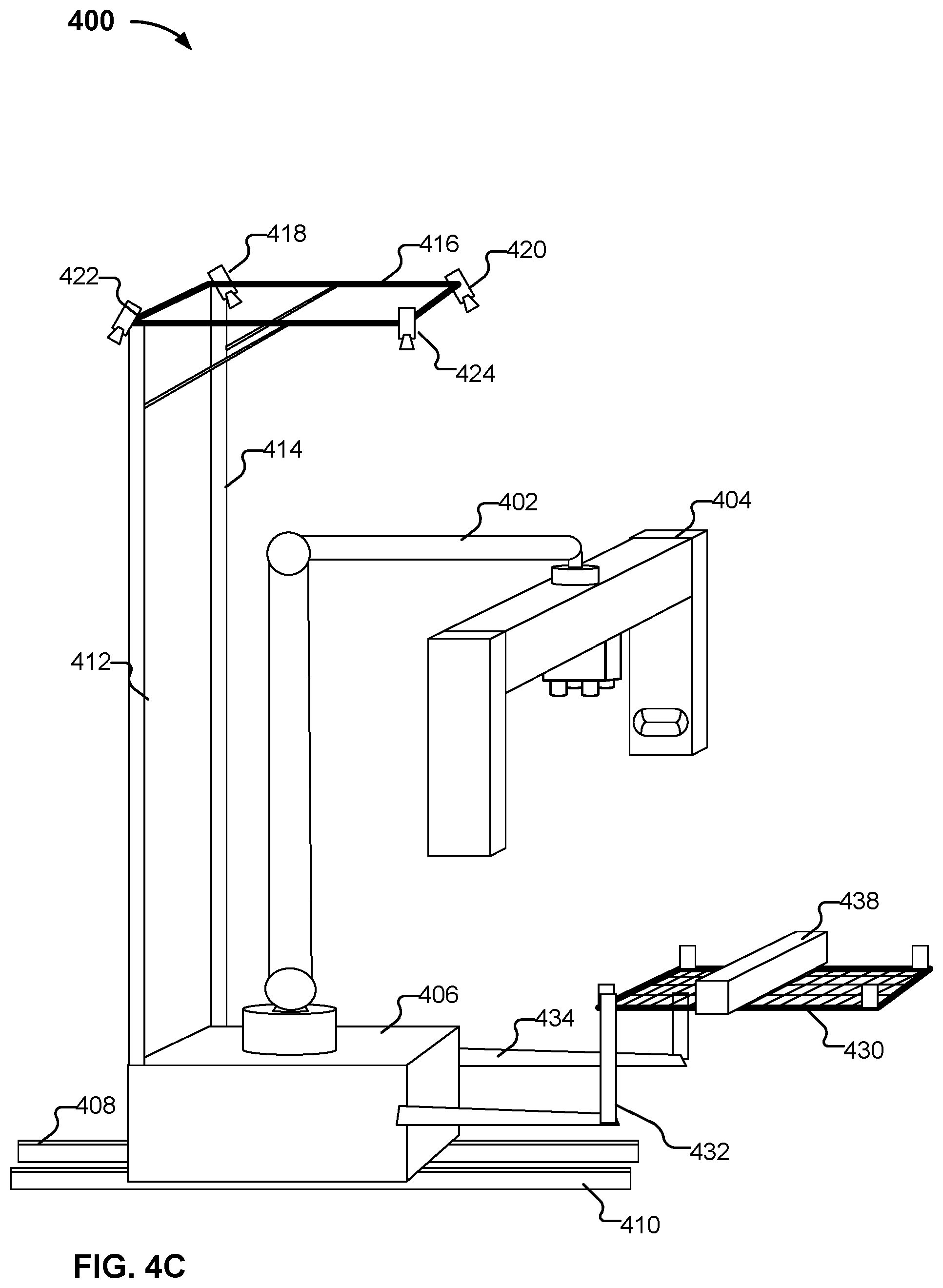 Patent US12304074 Figure 9 – Robot carriage tray table