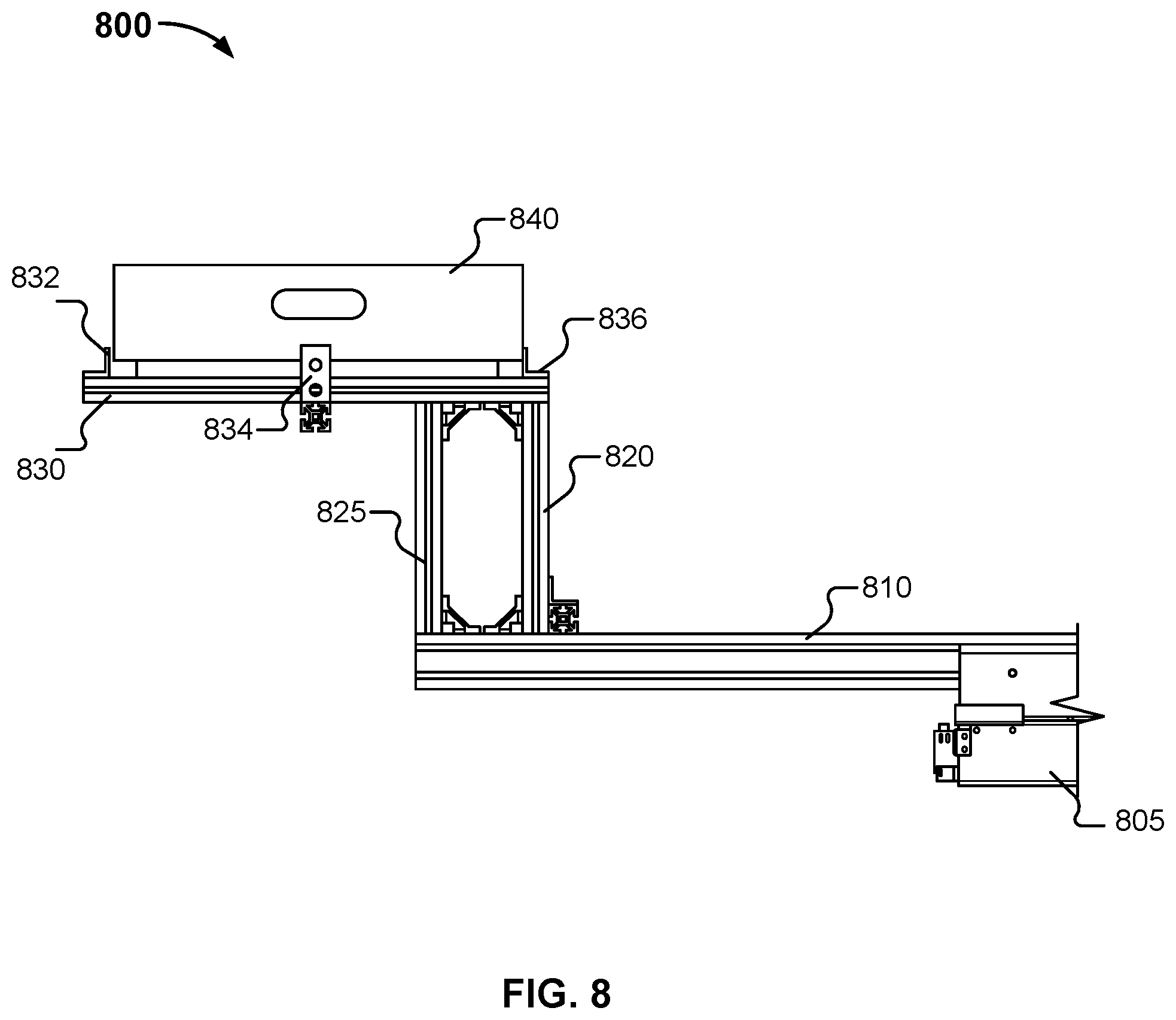 Patent US12304074 Figure 13 – Robot carriage tray table