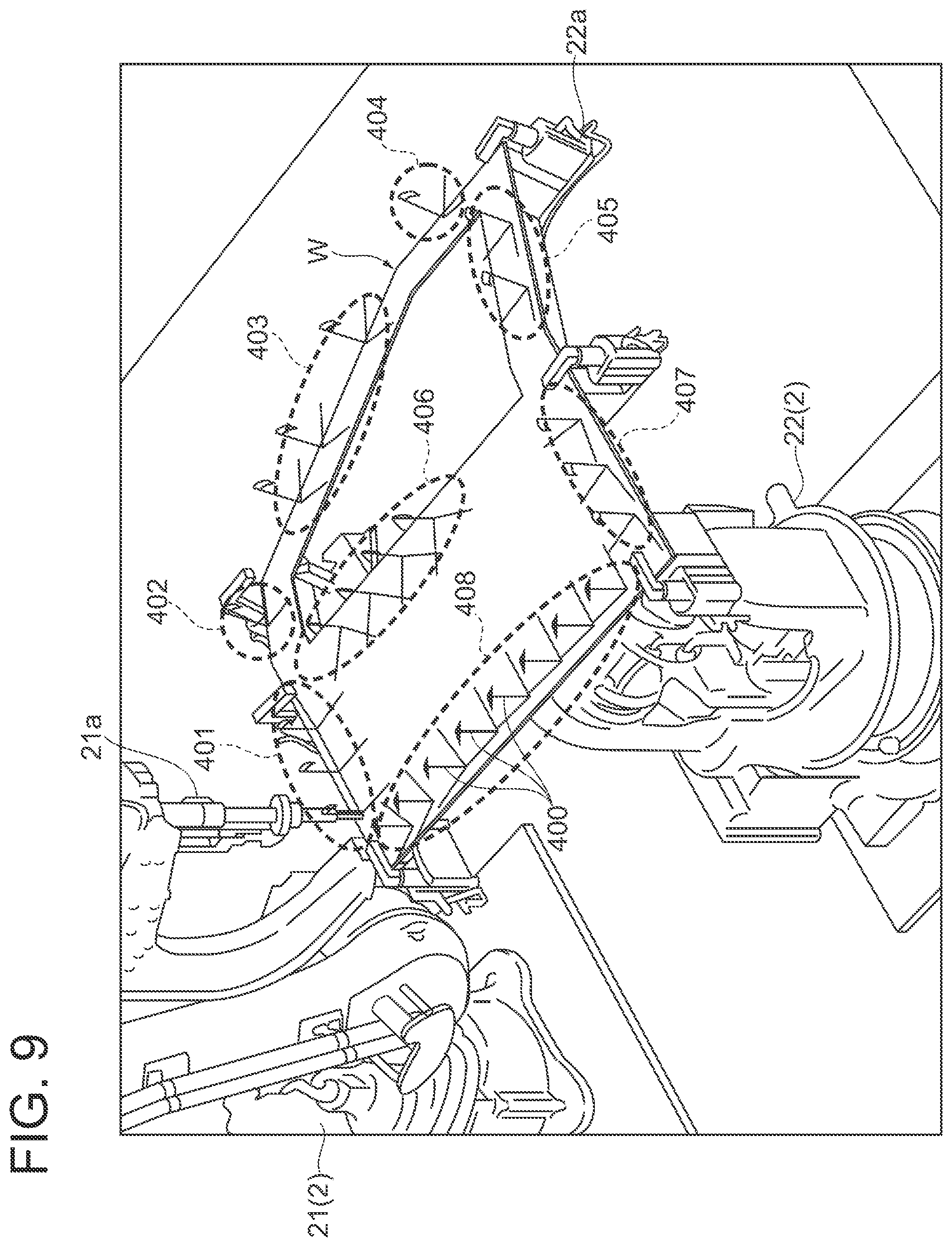 Patent US12304075 Figure 9 – Planning system, planning method, and non-transitory computer readable storage medium