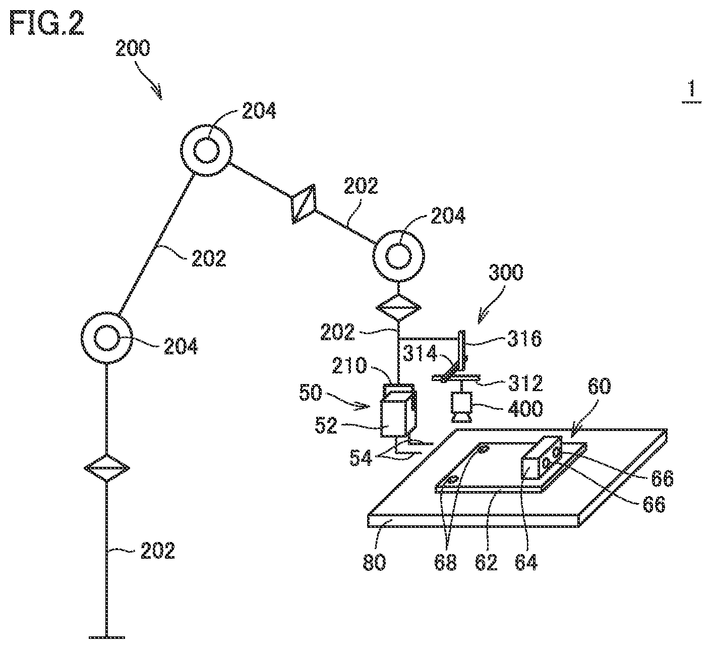 Patent US12304078 Figure 2 – Robot control system, control program, and control method