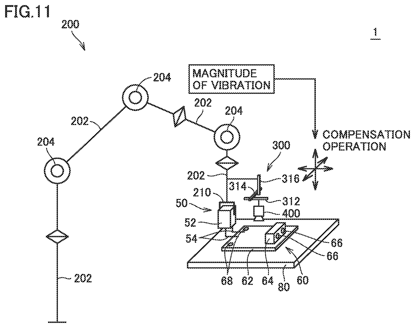 Patent US12304078 Figure 11 – Robot control system, control program, and control method