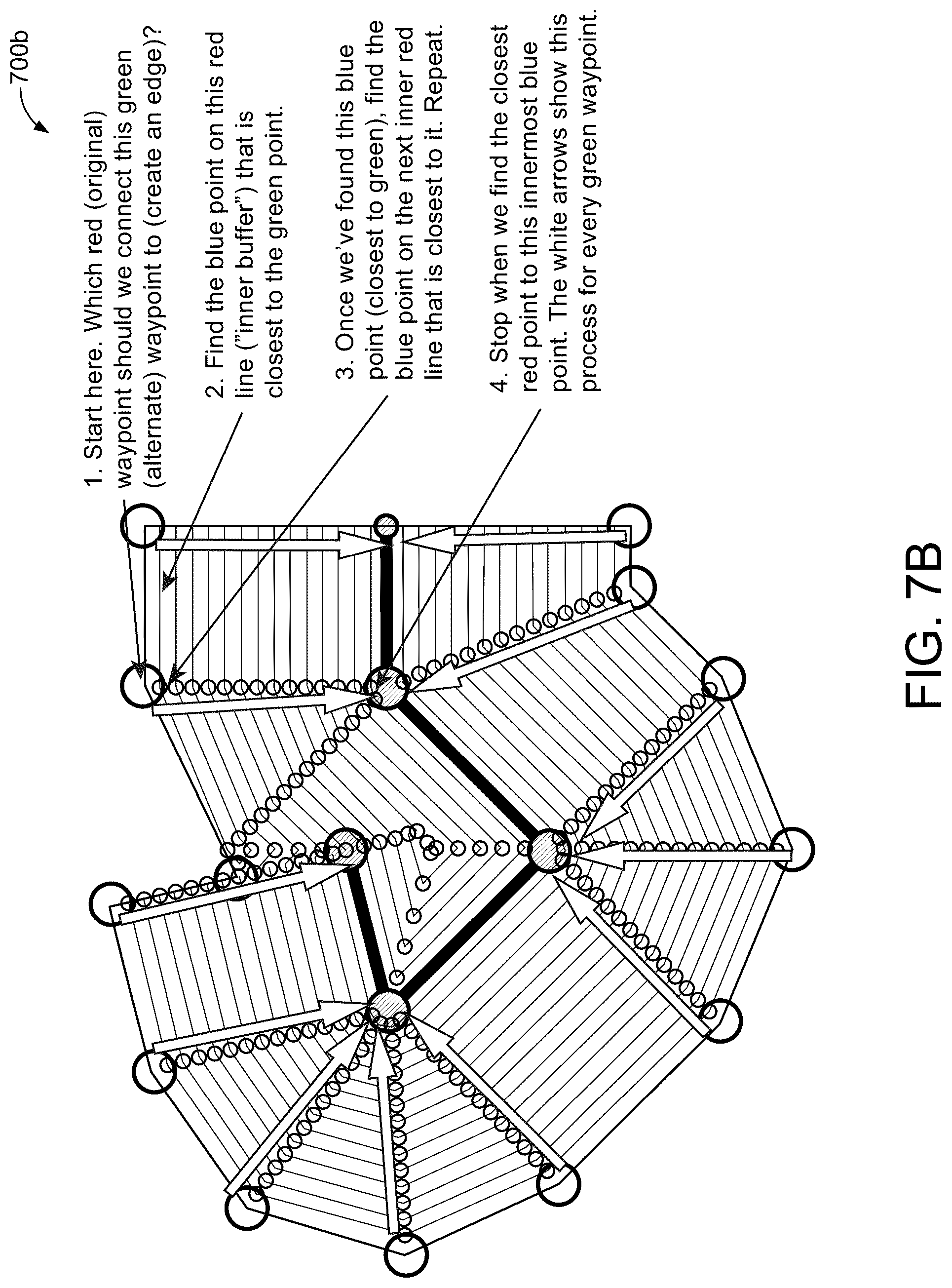 Patent US12304082 Figure 16 – Alternate route finding for waypoint-based navigation maps