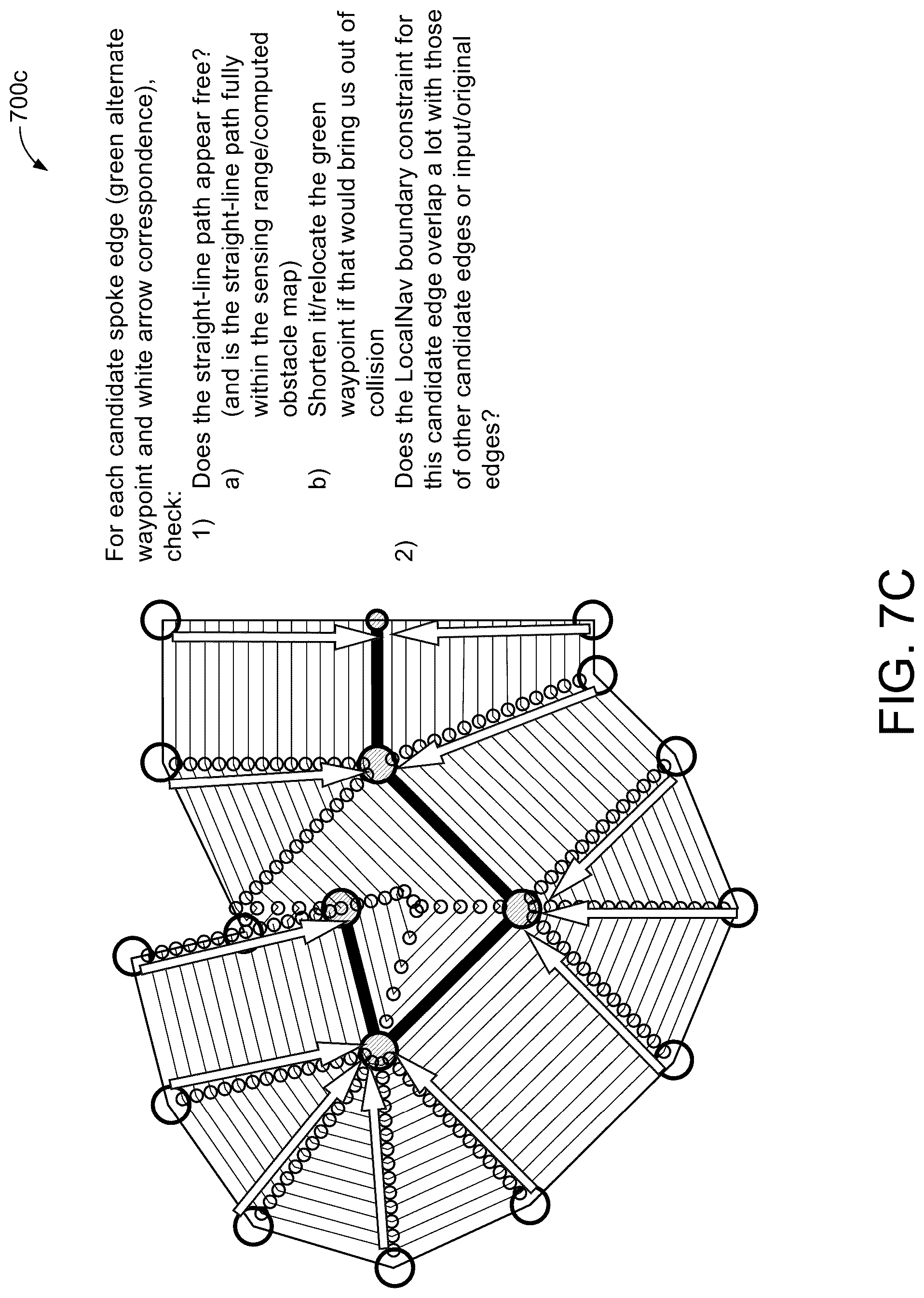 Patent US12304082 Figure 17 – Alternate route finding for waypoint-based navigation maps