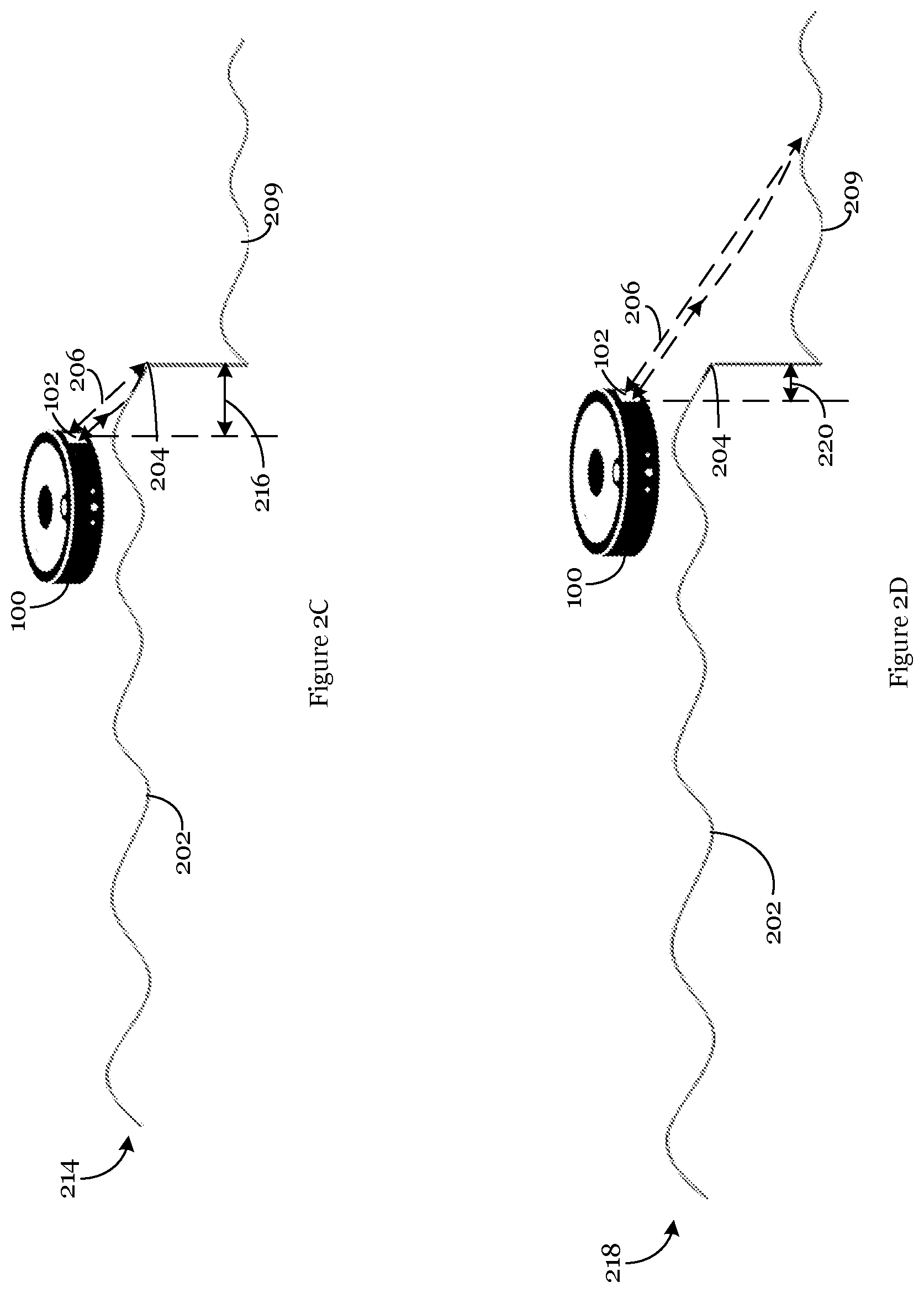 Patent US12304085 Figure 4 – Cliff detection in robotic devices