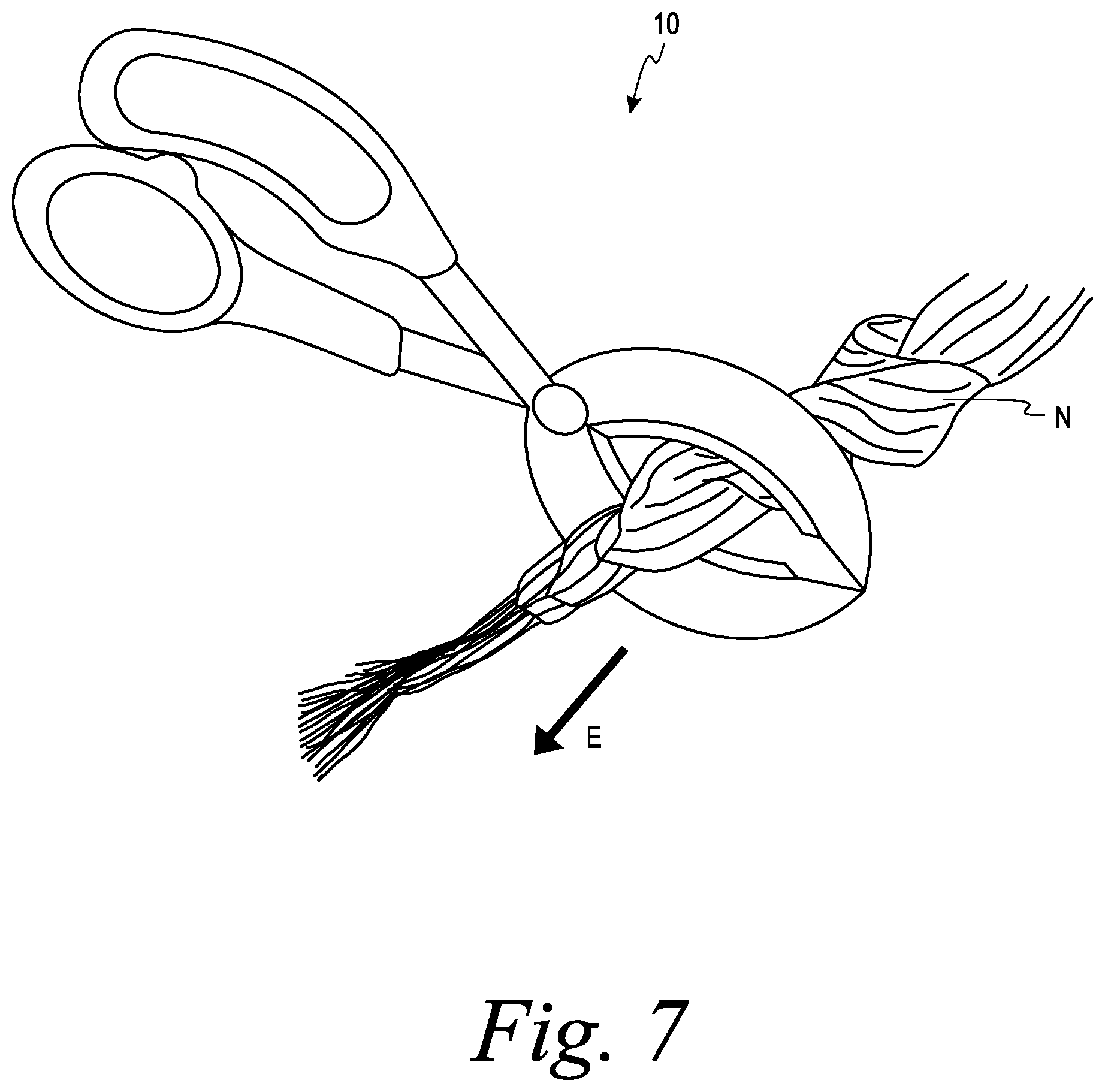 Patent US12304093 Figure 5 – Hair-cutting apparatus