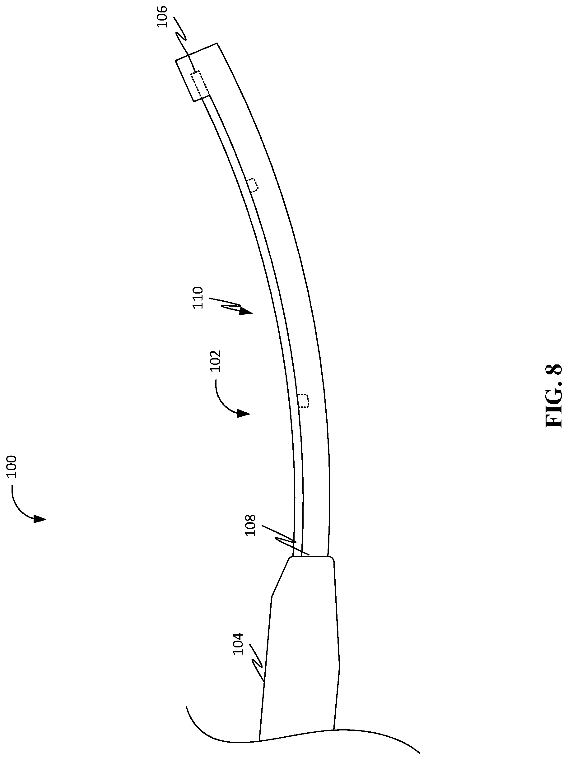 Patent US12304095 Figure 8 – Shaving implement