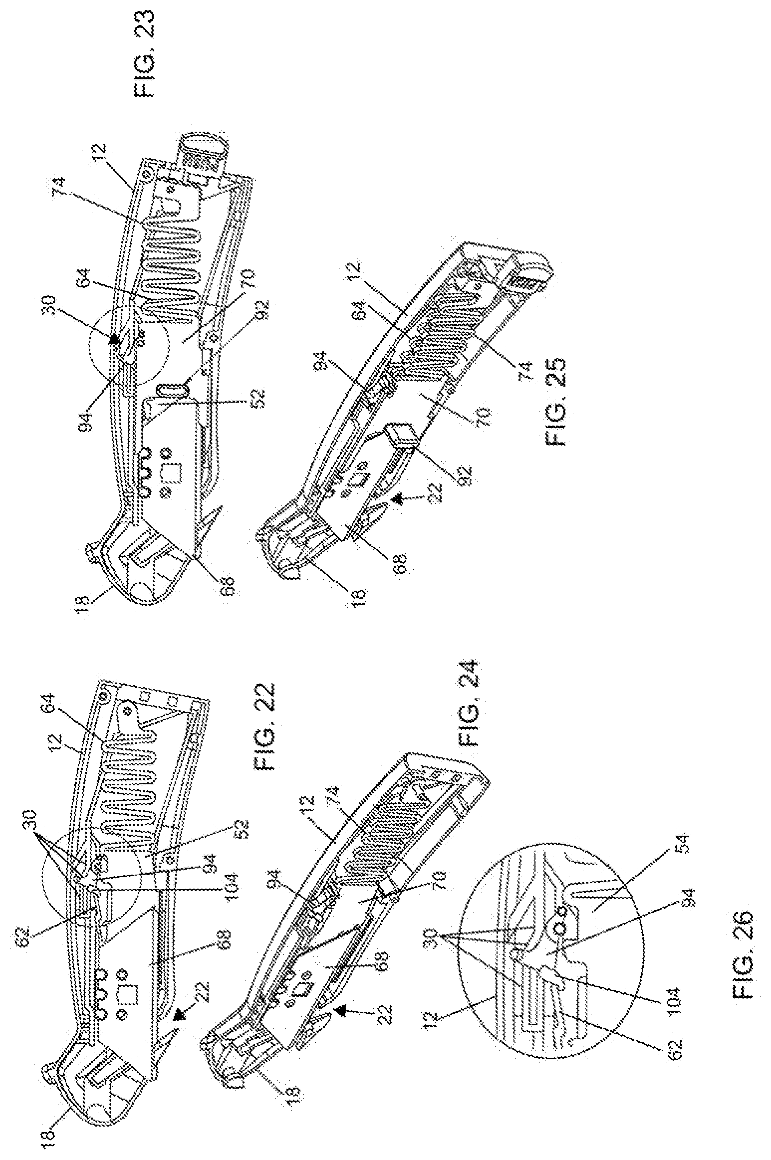Patent US12304097 Figure 8 – Retractable utility knife