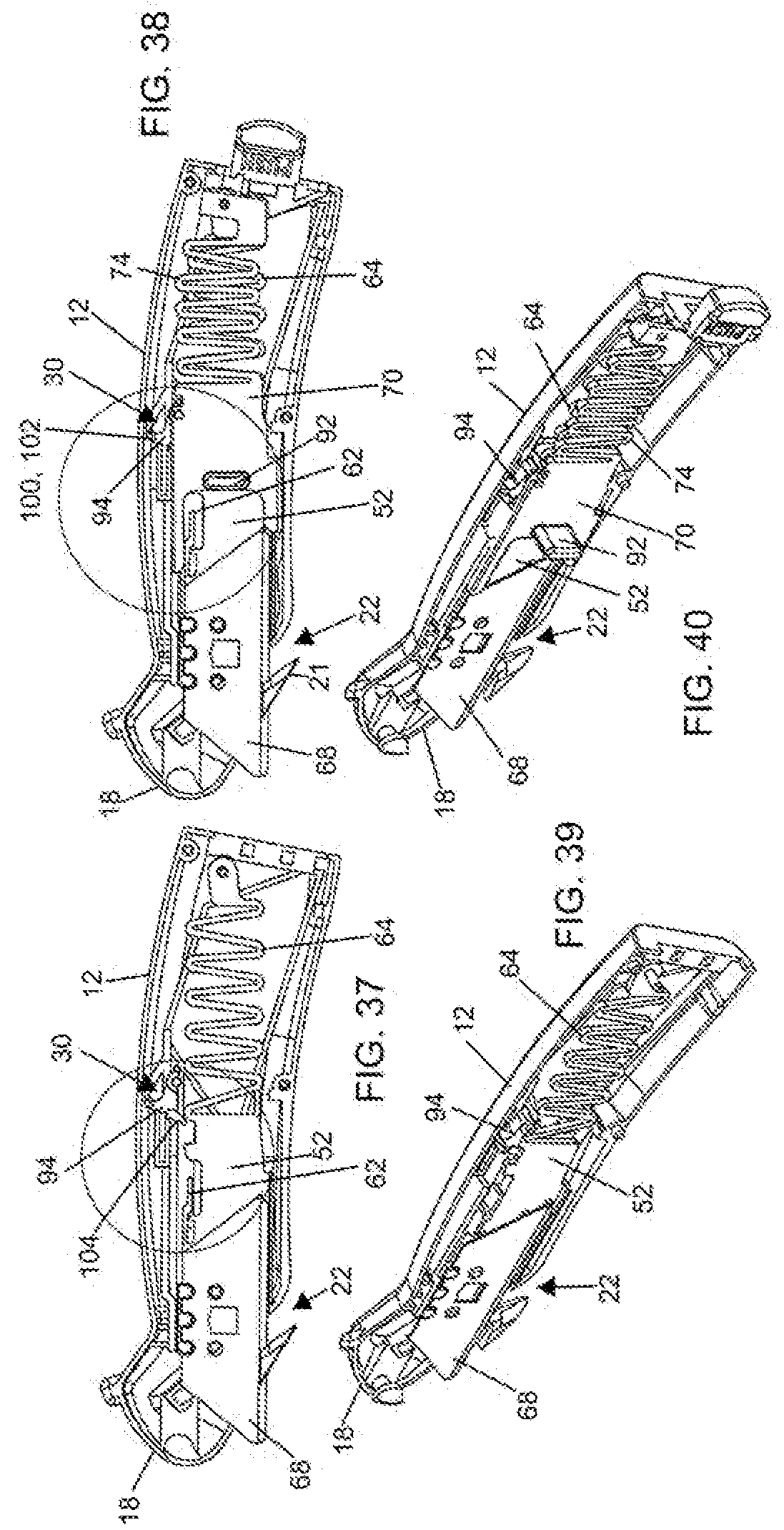 Patent US12304097 Figure 11 – Retractable utility knife