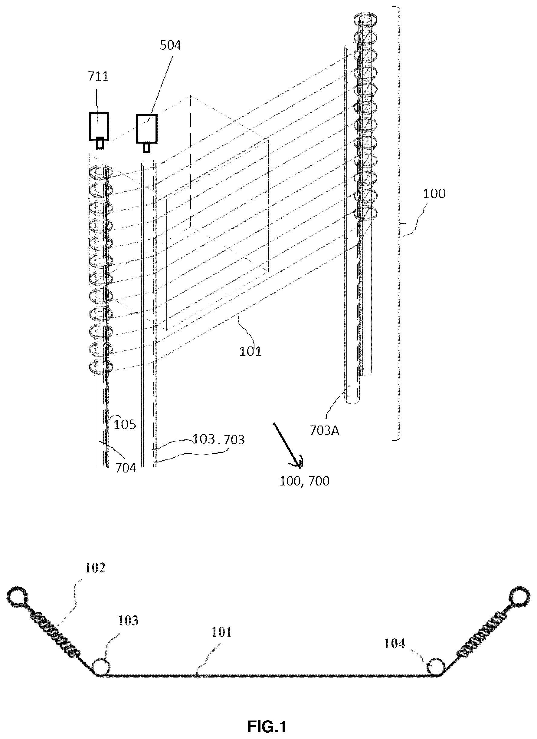 Patent US12304101 Figure 1 – Hotwire cutting machine