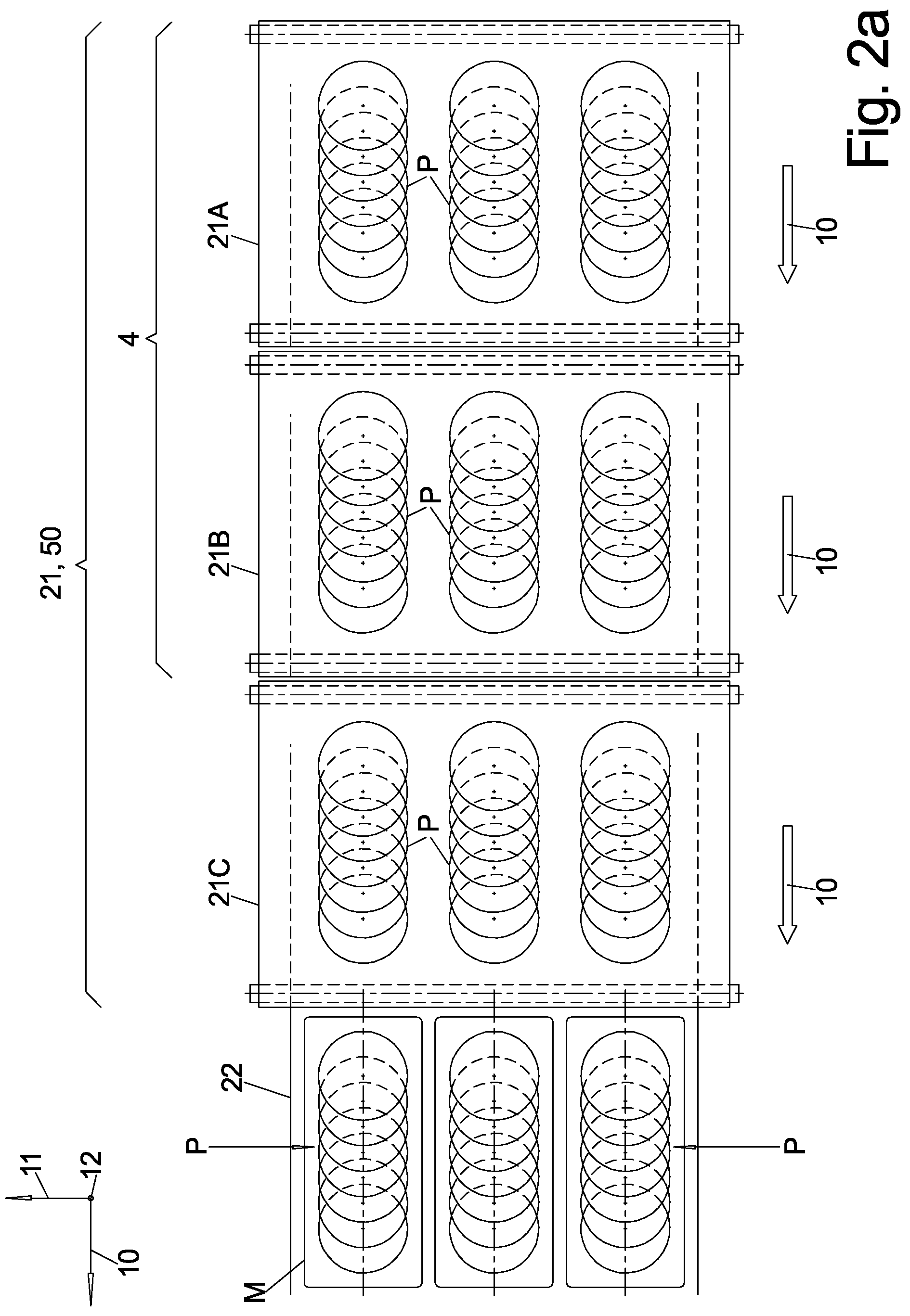 Patent US12304102 Figure 3 – Method for eliminating rejects and transport unit suitable therefor