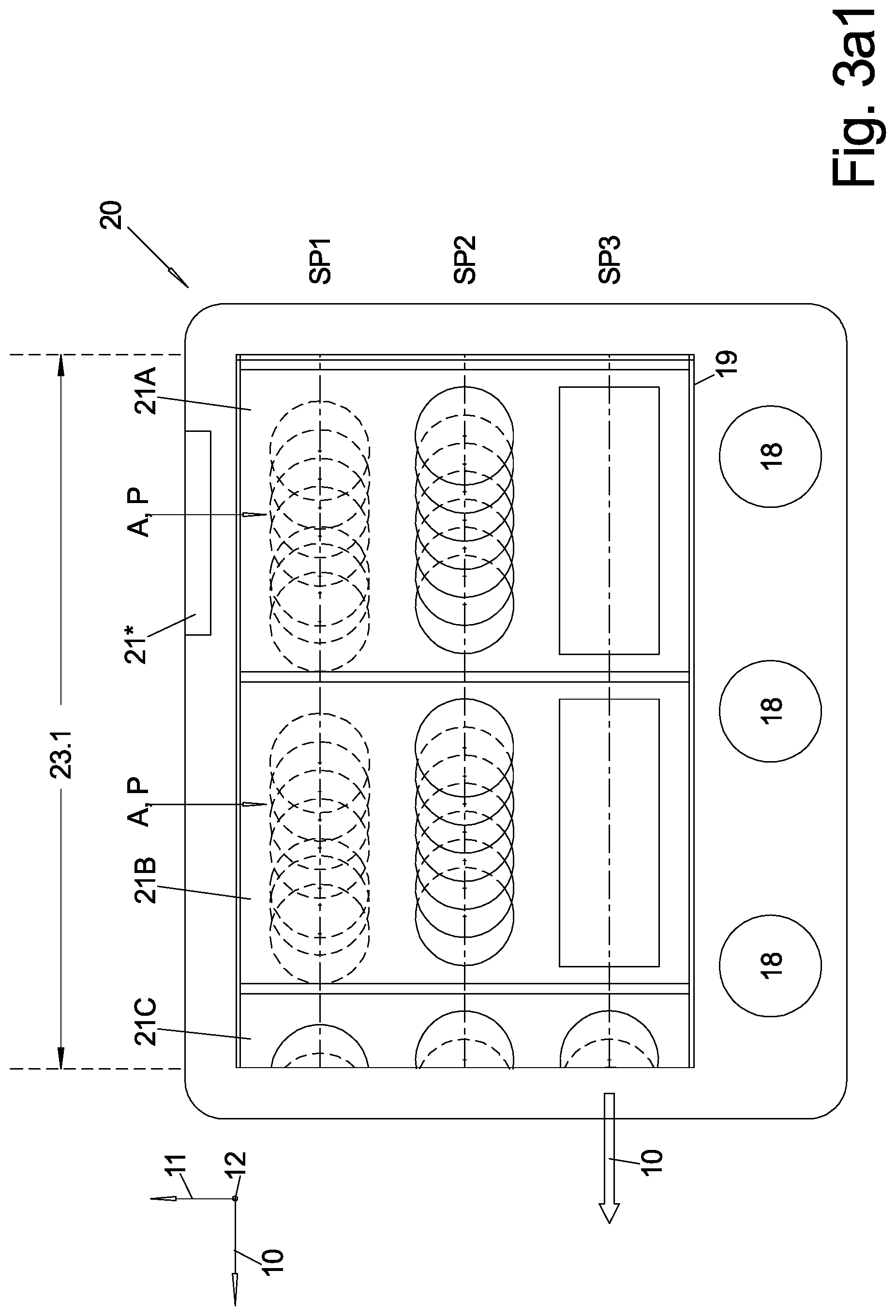 Patent US12304102 Figure 4 – Method for eliminating rejects and transport unit suitable therefor