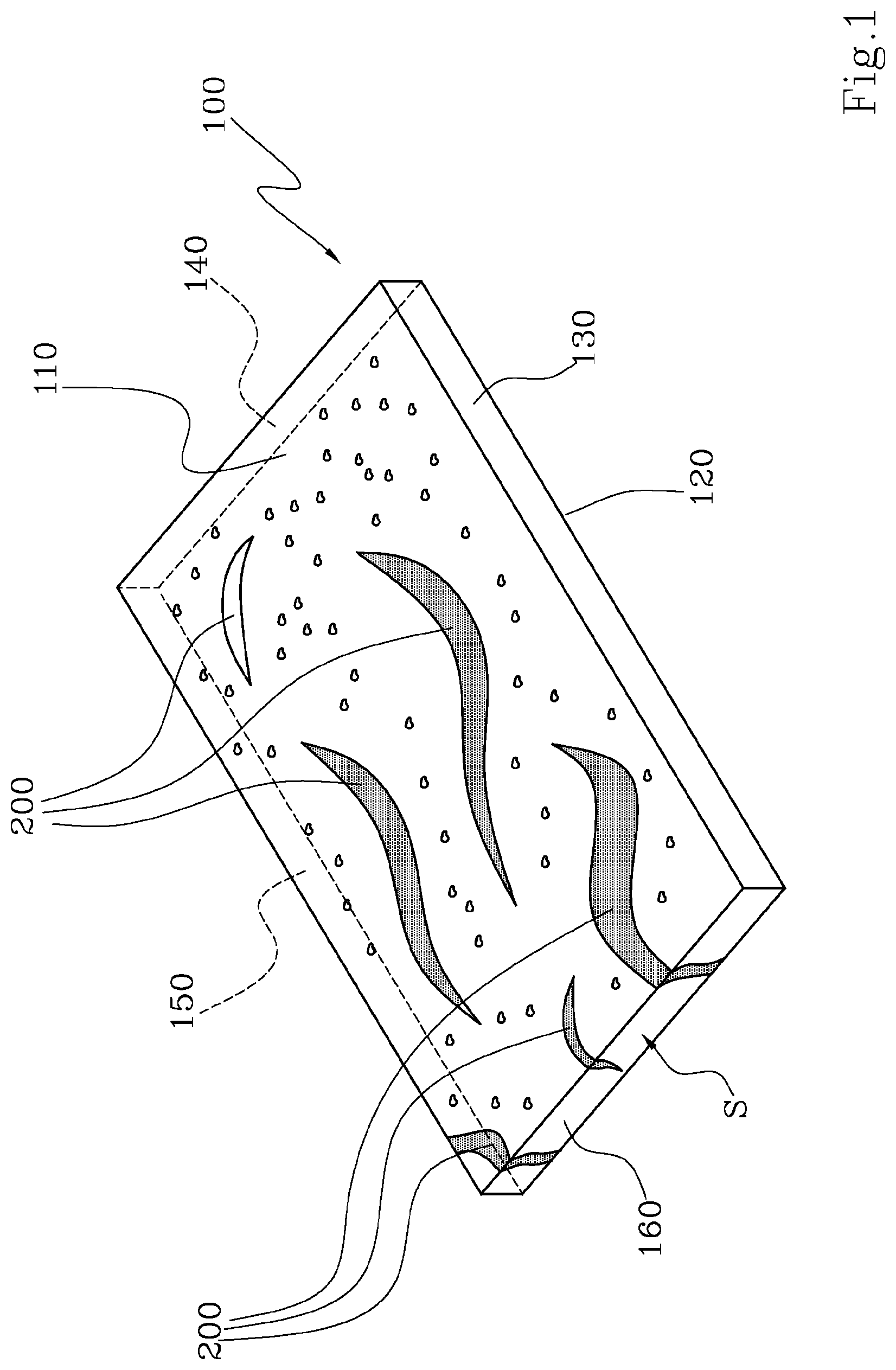 Patent US12304107 Figure 1 – Method for realising a ceramic slab
