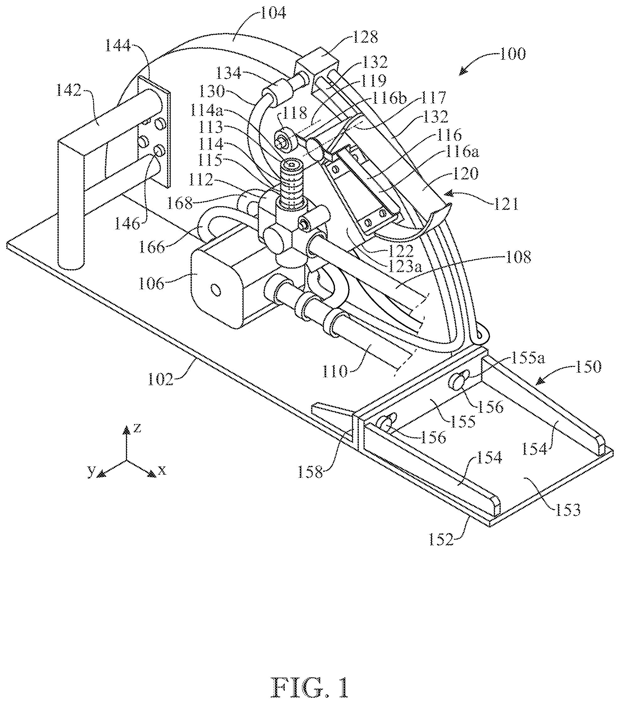 Patent US12304108 Figure 1 – Handheld hydraulic-powered concrete-cutting handsaw
